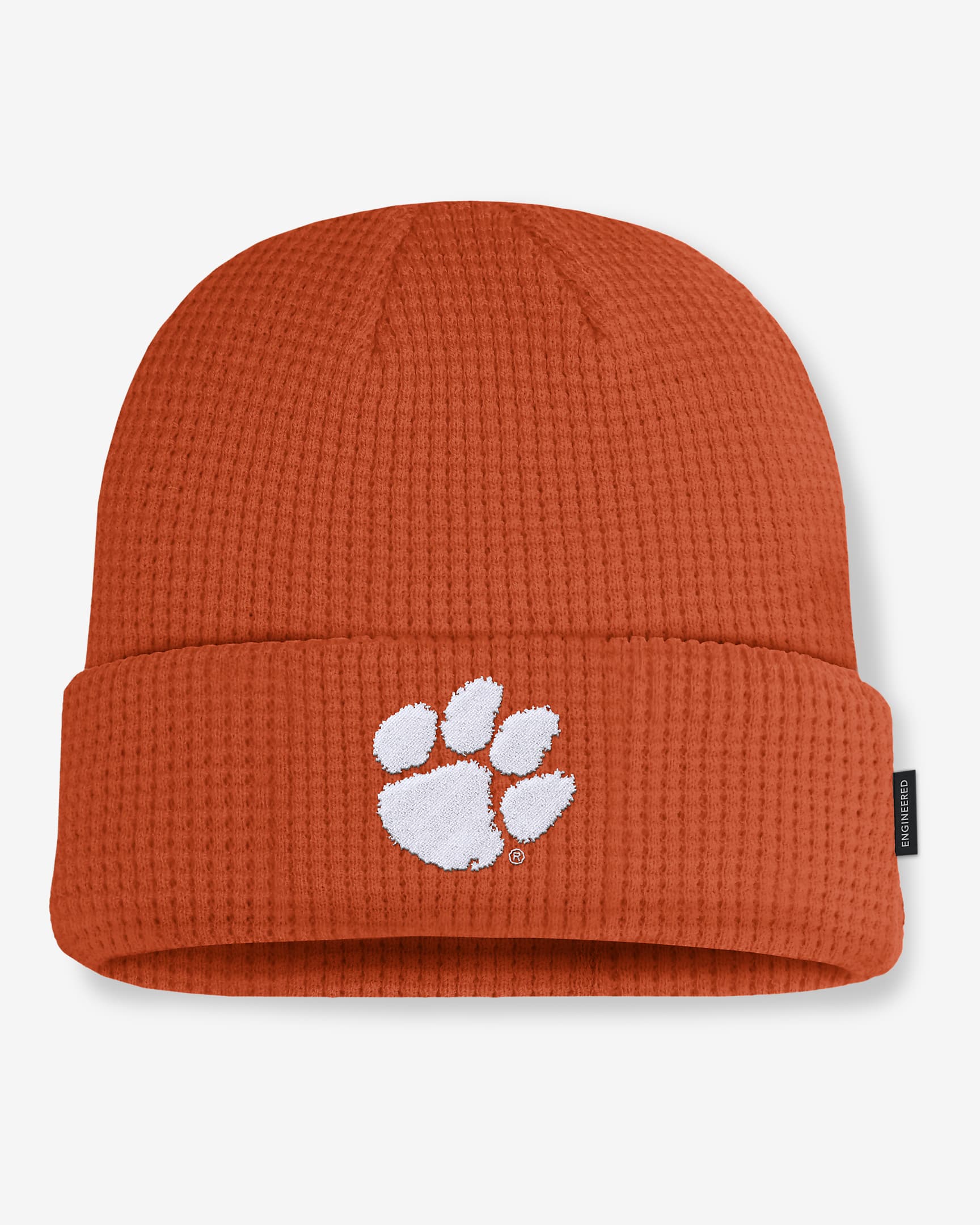 Clemson Tigers Sideline Terra Men's Nike College Cuffed Beanie - University Orange