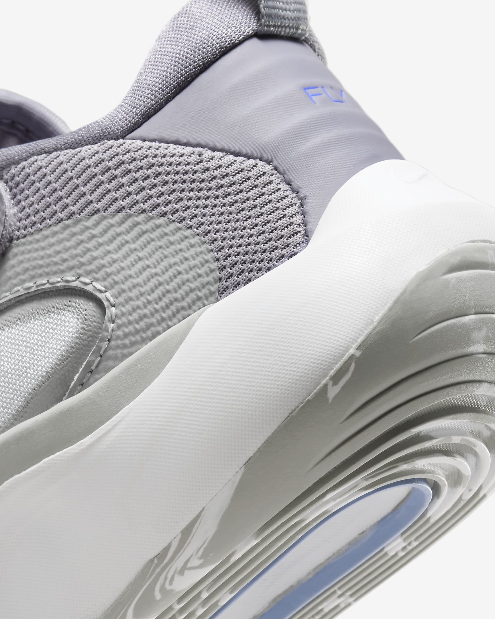 Nike IsoFly Little Kids' Shoes - Cement Grey/Light Smoke Grey/Pure Platinum/Royal Pulse