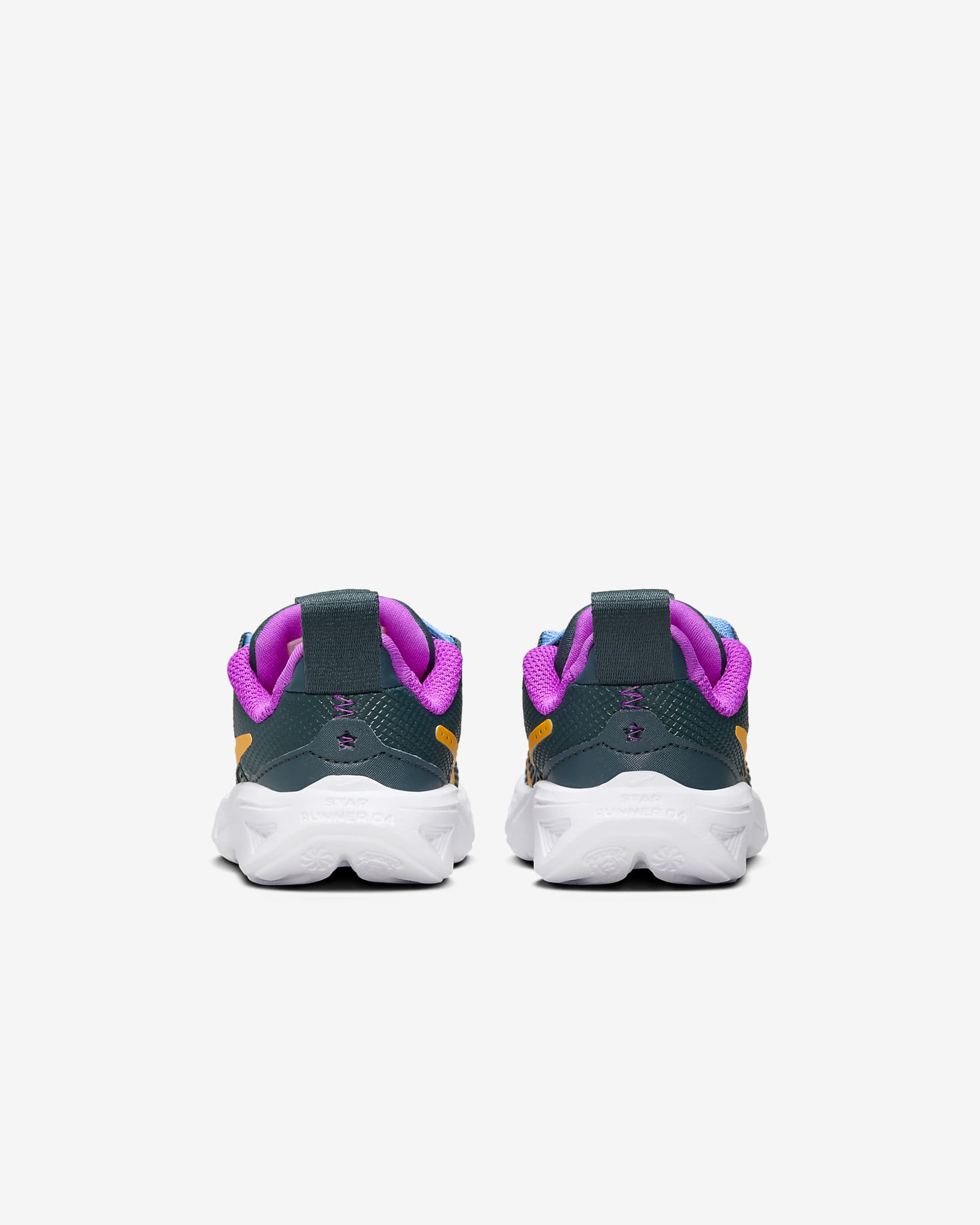 Nike Star Runner 4 Baby/Toddler Shoes - Deep Jungle/Hyper Violet/Vapour Green/Sundial