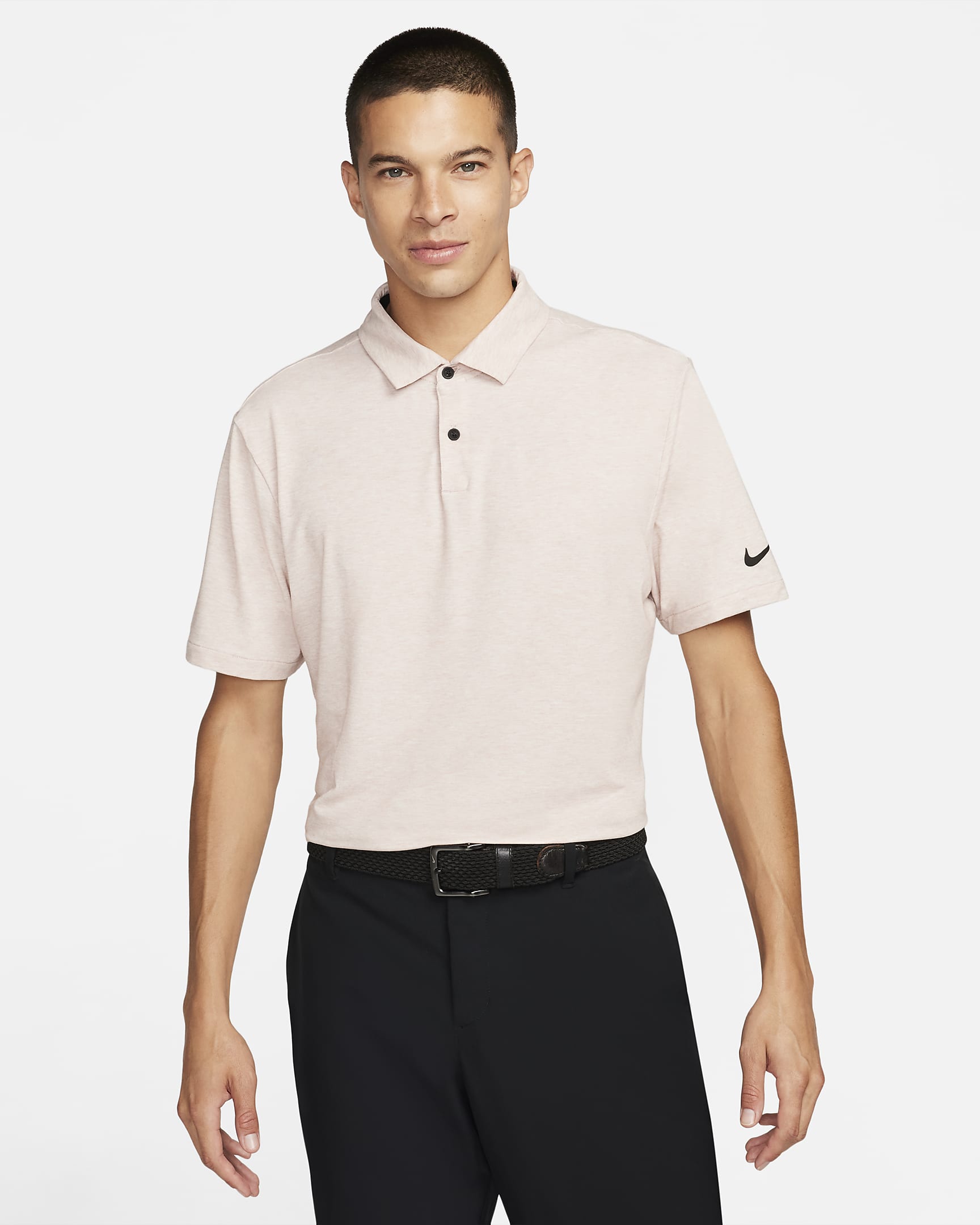 Nike Dri-FIT Tour Men's Heathered Golf Polo. Nike.com