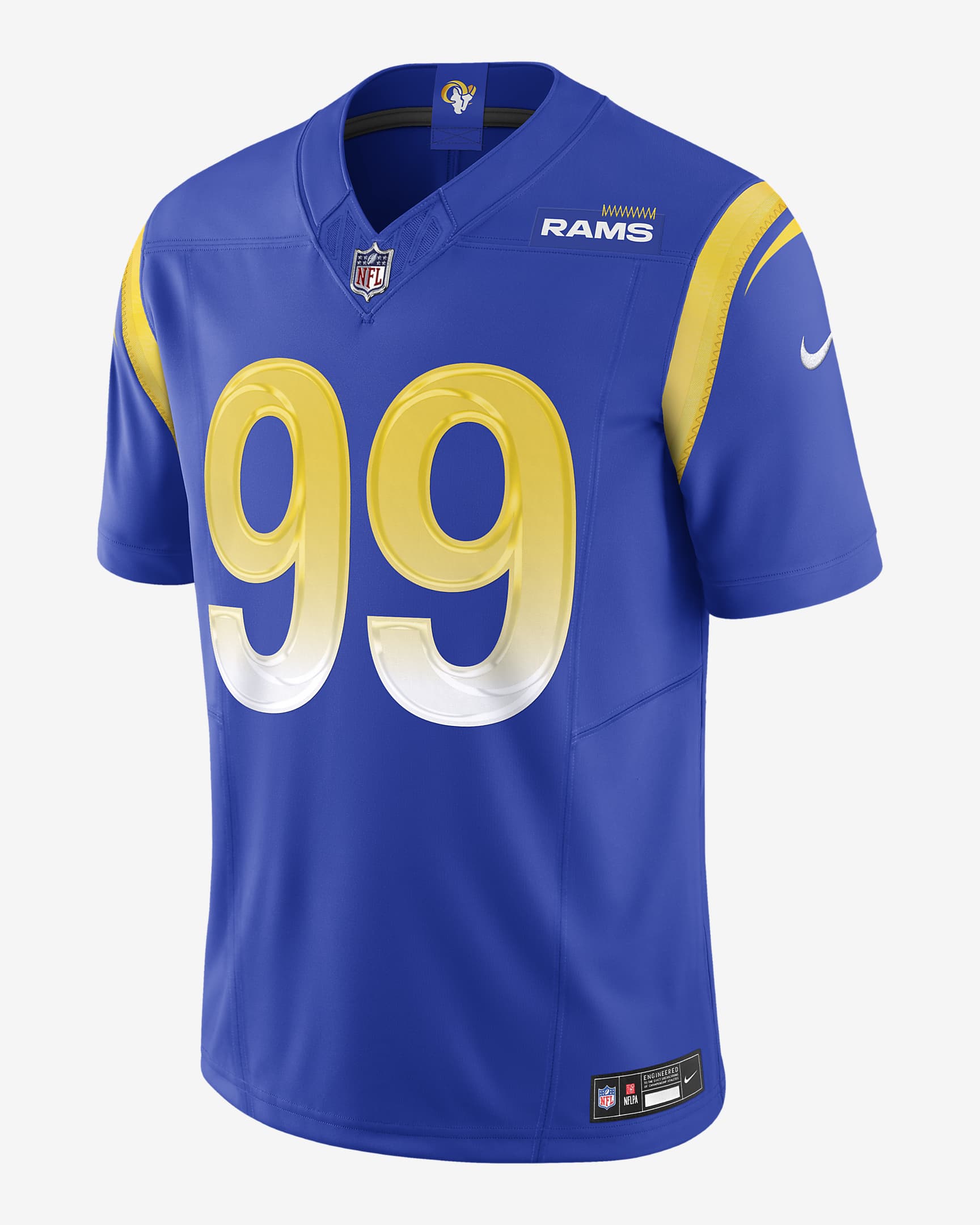 Aaron Donald Los Angeles Rams Men's Nike Dri-FIT NFL Limited Football Jersey - Royal