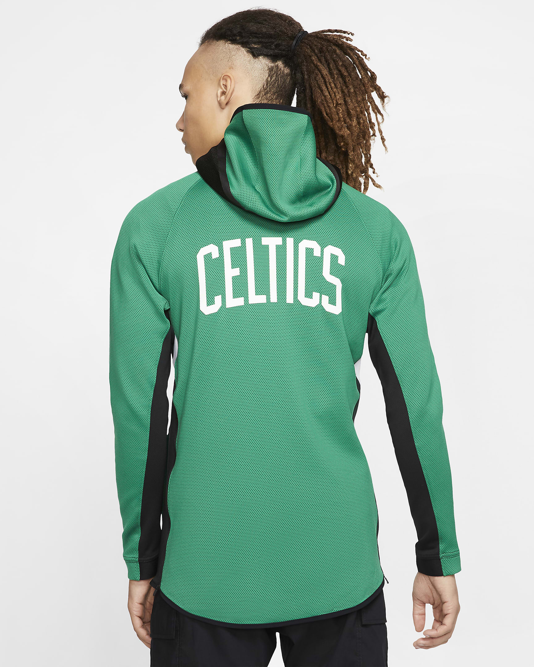 Boston Celtics Showtime Men's Nike Therma Flex NBA Hoodie. Nike BG