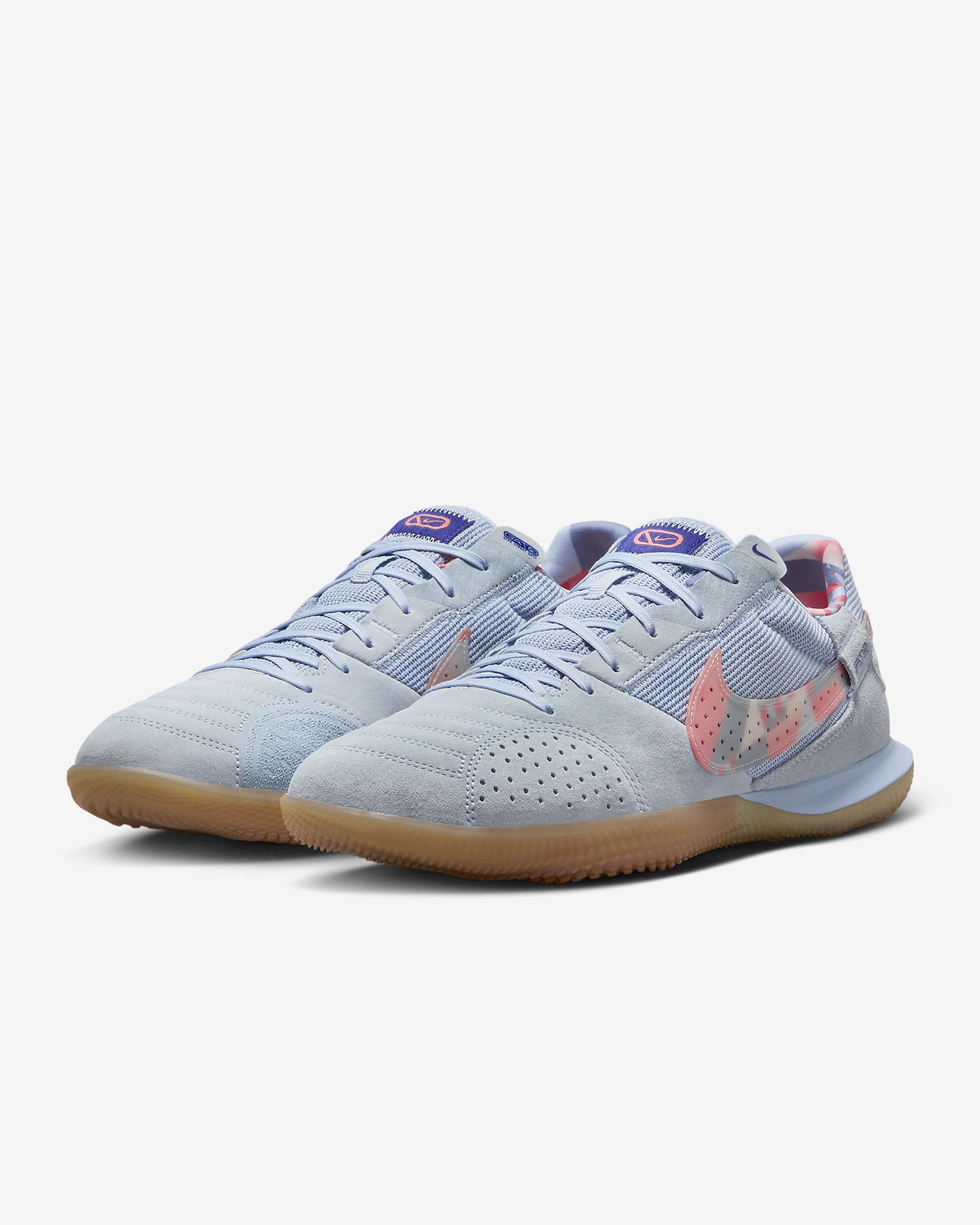 Nike Streetgato SE Botes de futbol de perfil baix - Light Armory Blue/Magic Ember