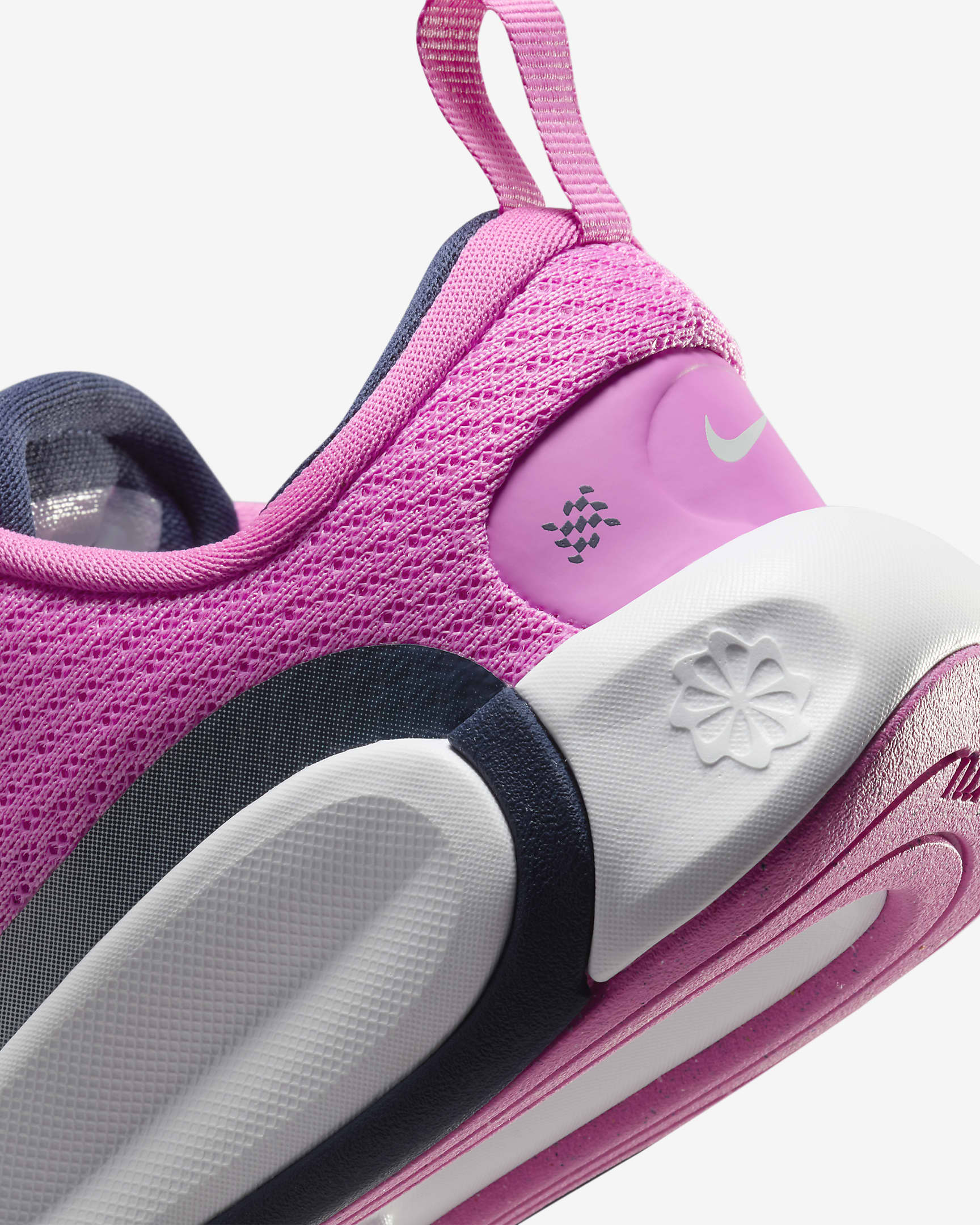 Nike Infinity Flow 小童鞋款 - Playful Pink/Light Silver/白色/Midnight Navy