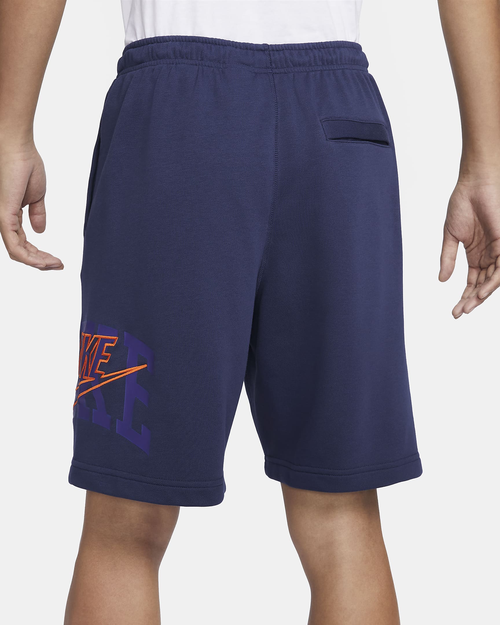 mens nike french terry shorts