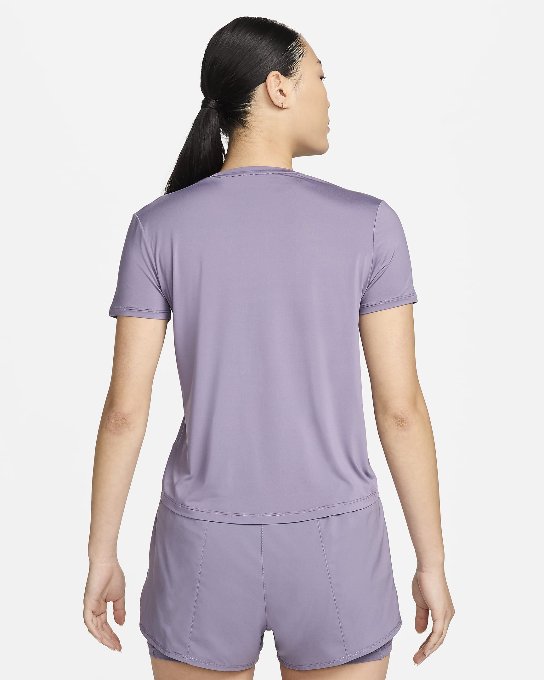 Nike One Classic Dri-FIT Kurzarm-Oberteil für Damen - Daybreak/Schwarz