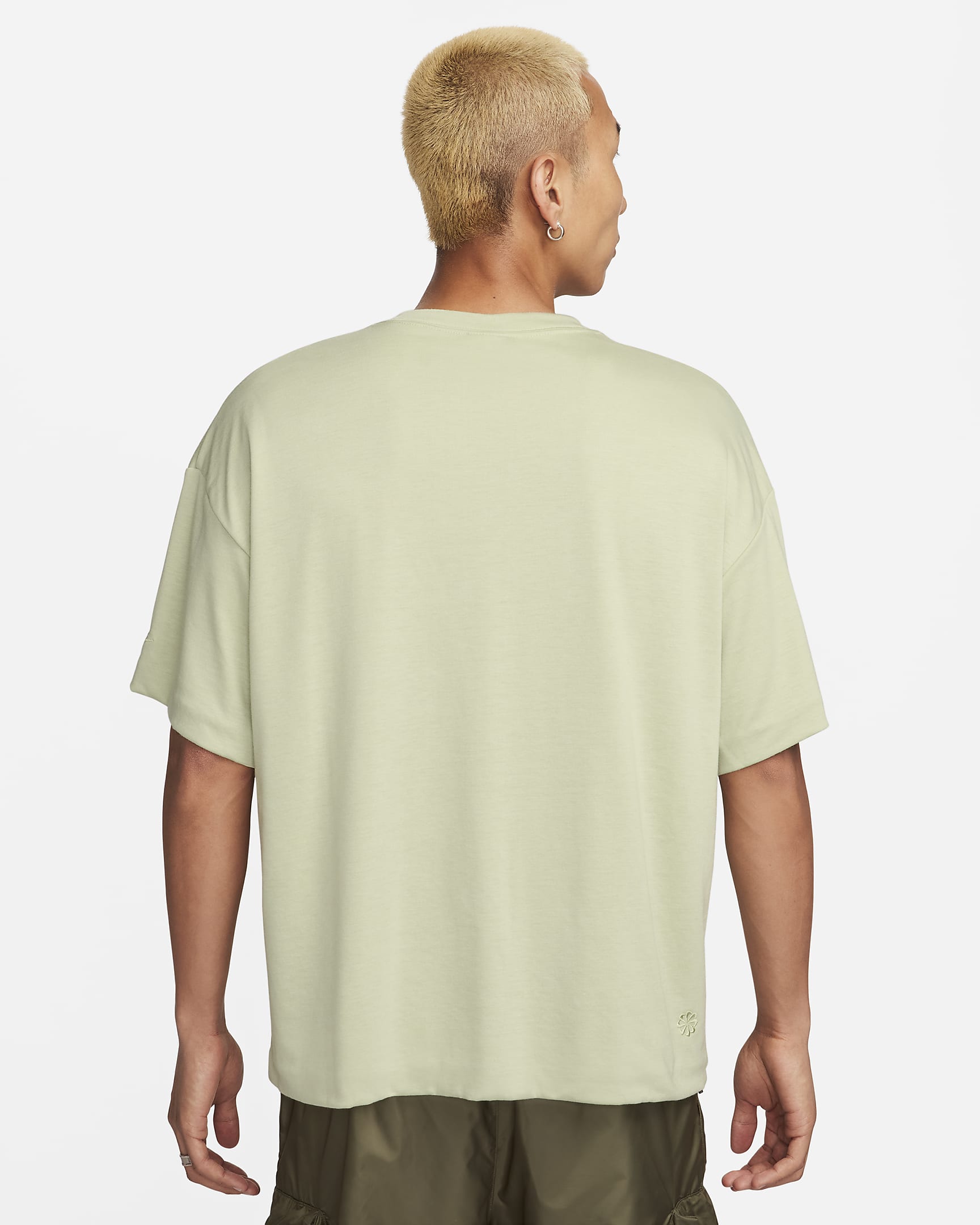 Nike Sportswear Tech Pack Men's Dri-FIT Short-Sleeve Top - Olive Aura/Black/Olive Aura