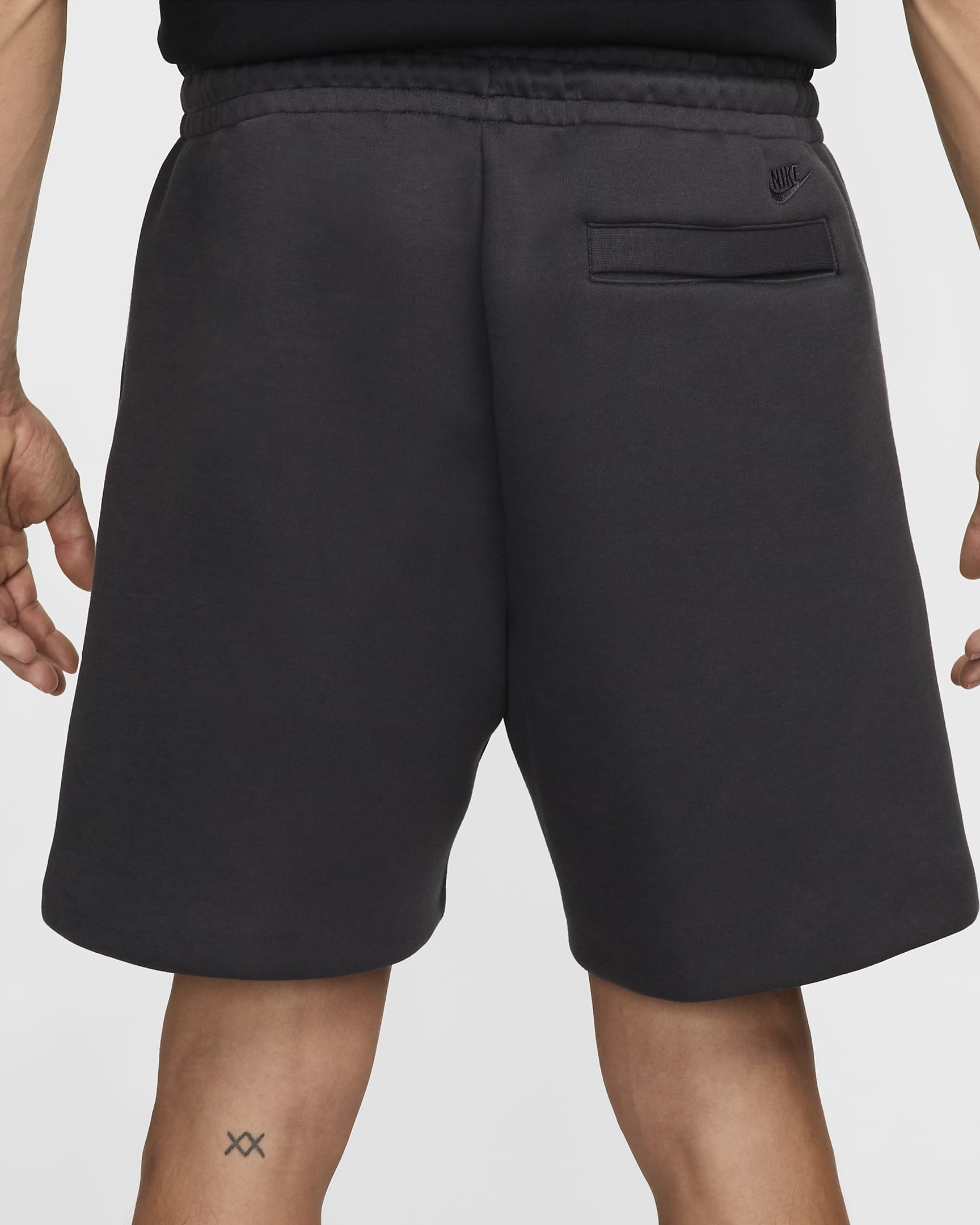 Shorts de tejido Fleece para hombre Nike Tech - Antracita/Antracita