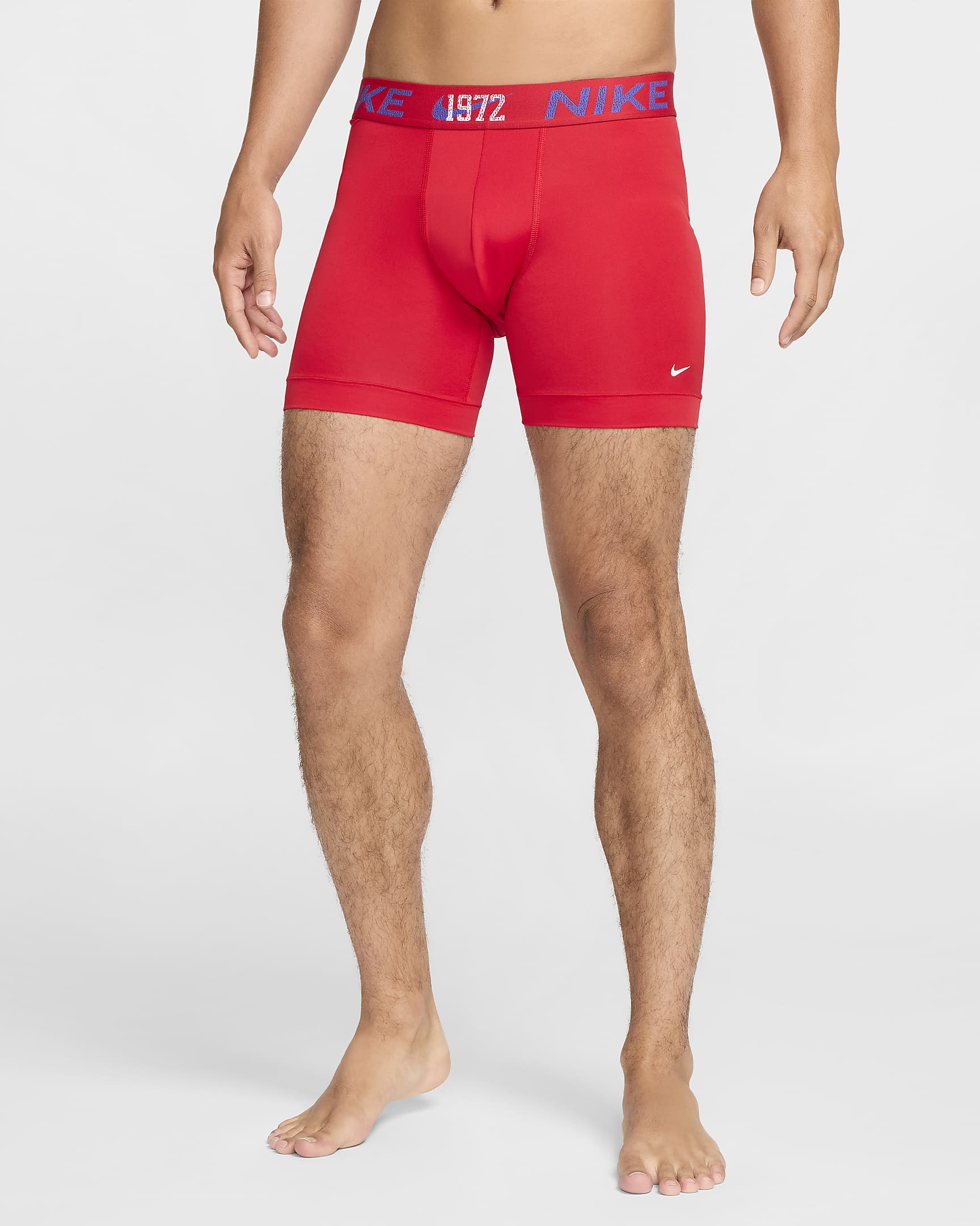 Nike Dri-FIT Essential Micro Men's Boxer Briefs (3-Pack) - Red