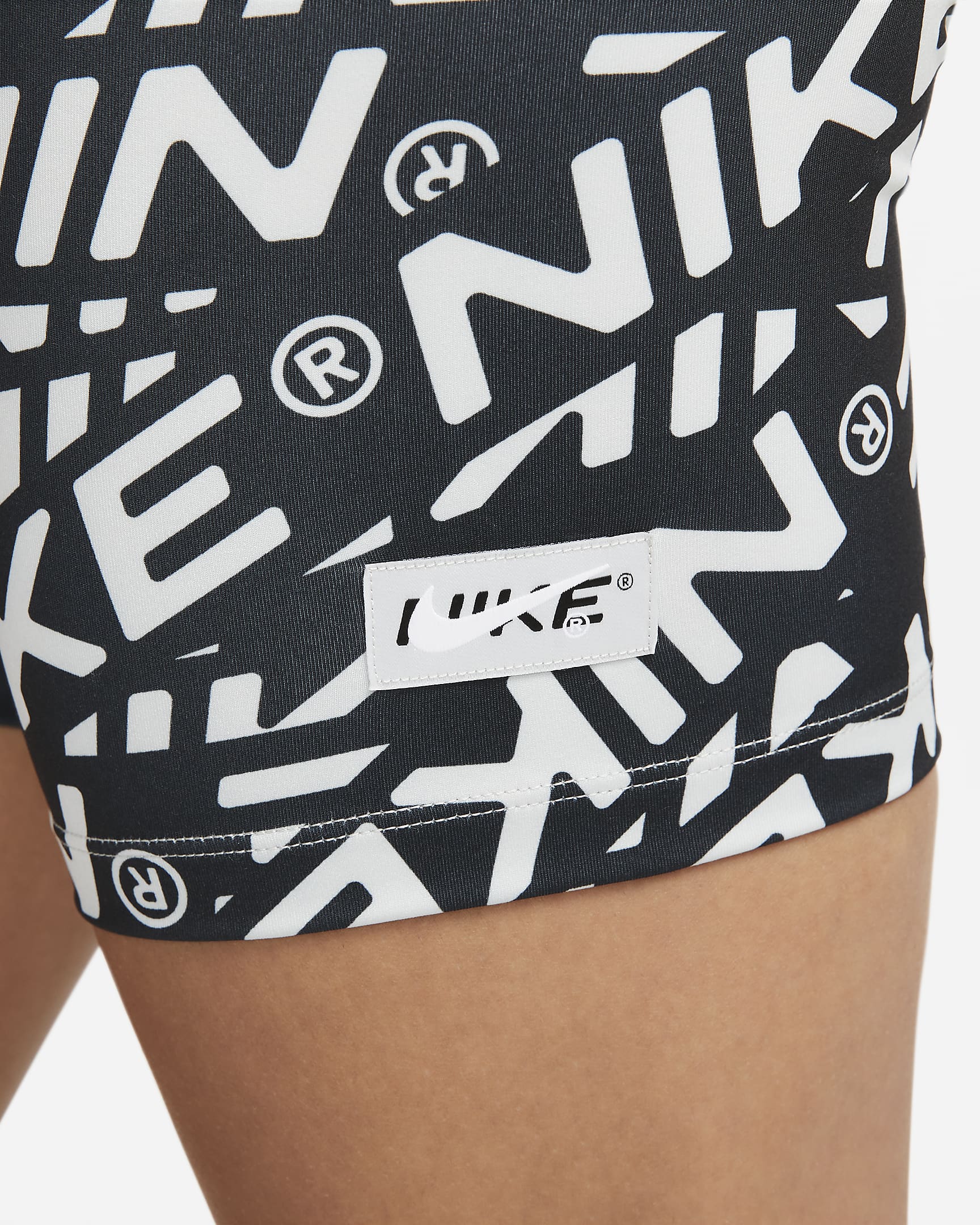 nike mesh biker shorts