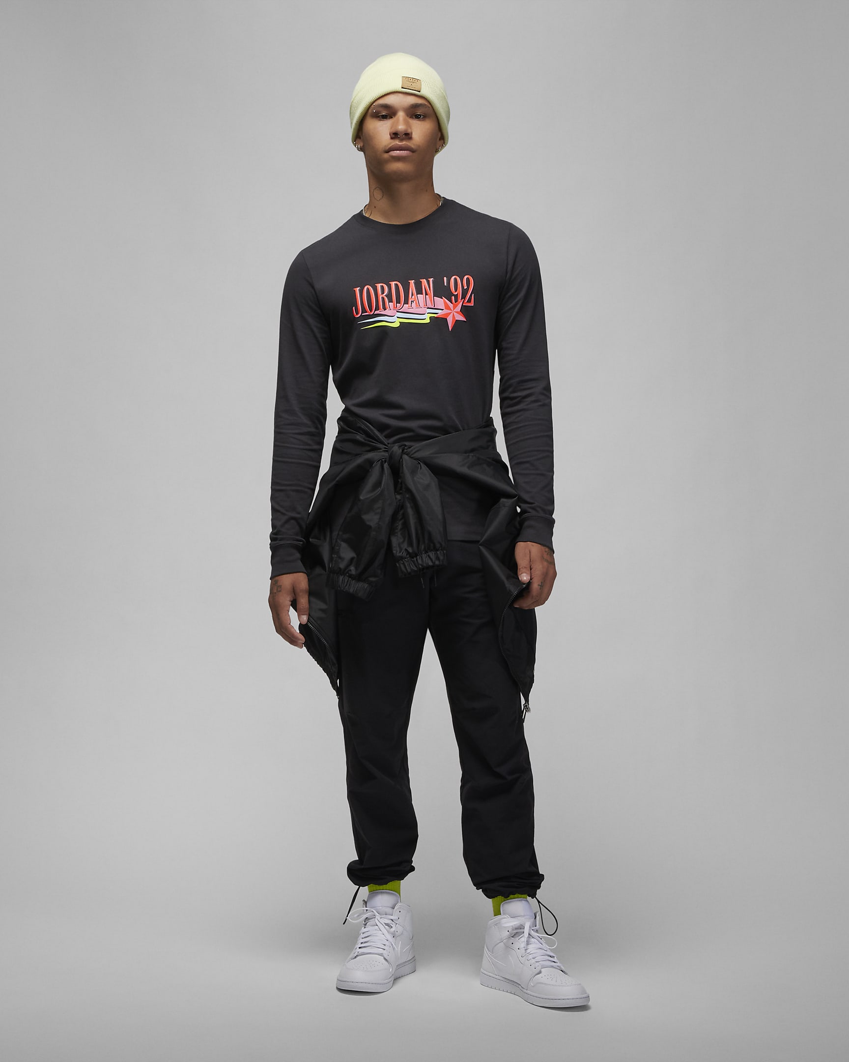 Jordan Brand Men's LongSleeve TShirt. Nike BE