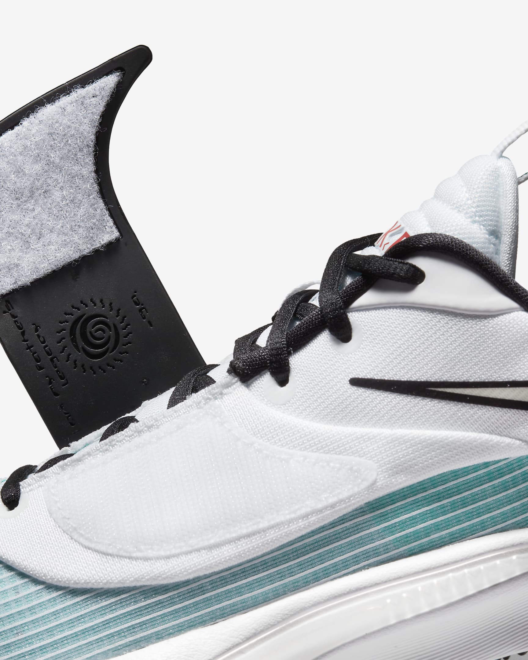 Freak 3 Basketball Shoes - White/Clear Emerald/Total Orange/Black