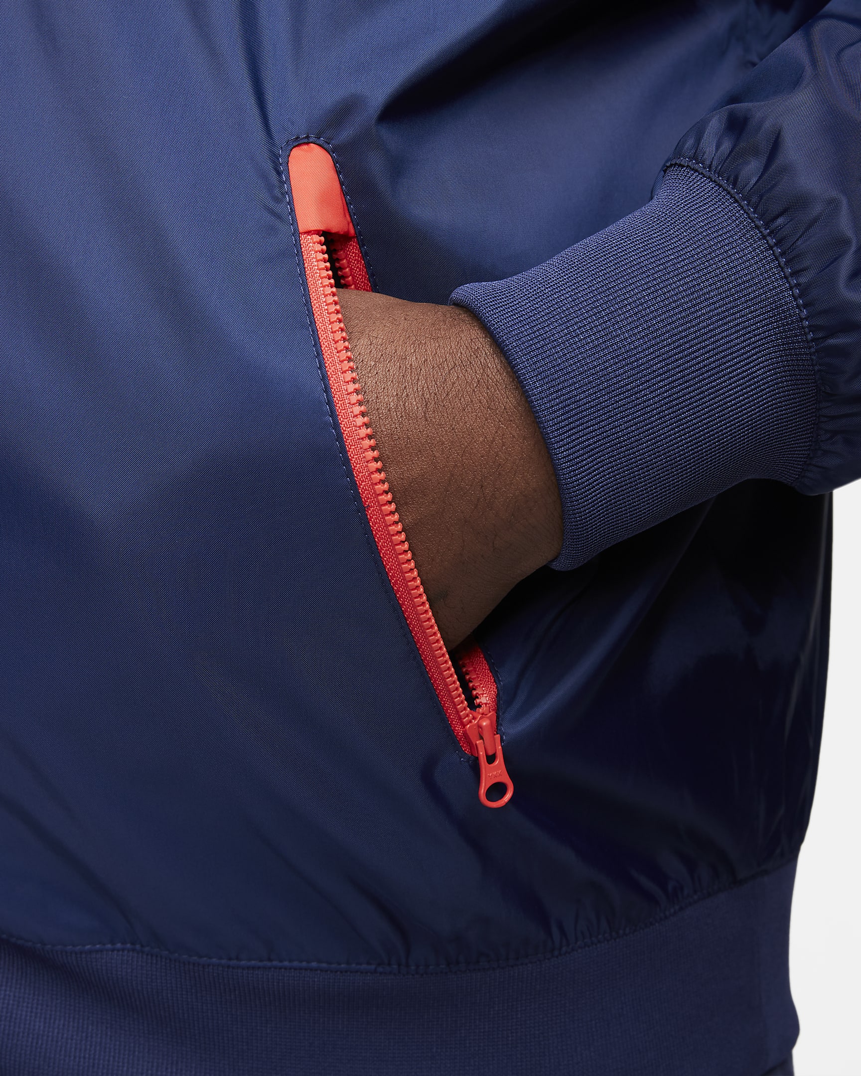 men's nike sportswear colorblock windrunner hooded jacket