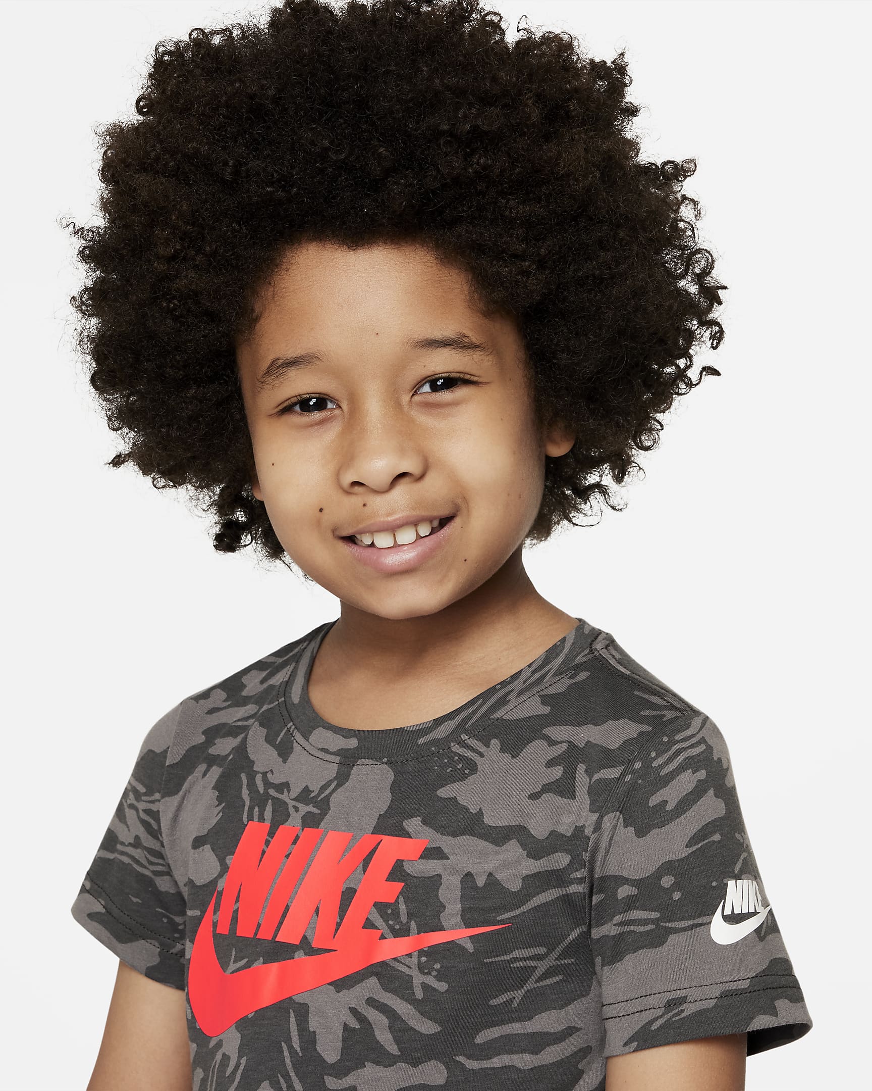 Nike Little Kids' Camo T-Shirt. Nike.com