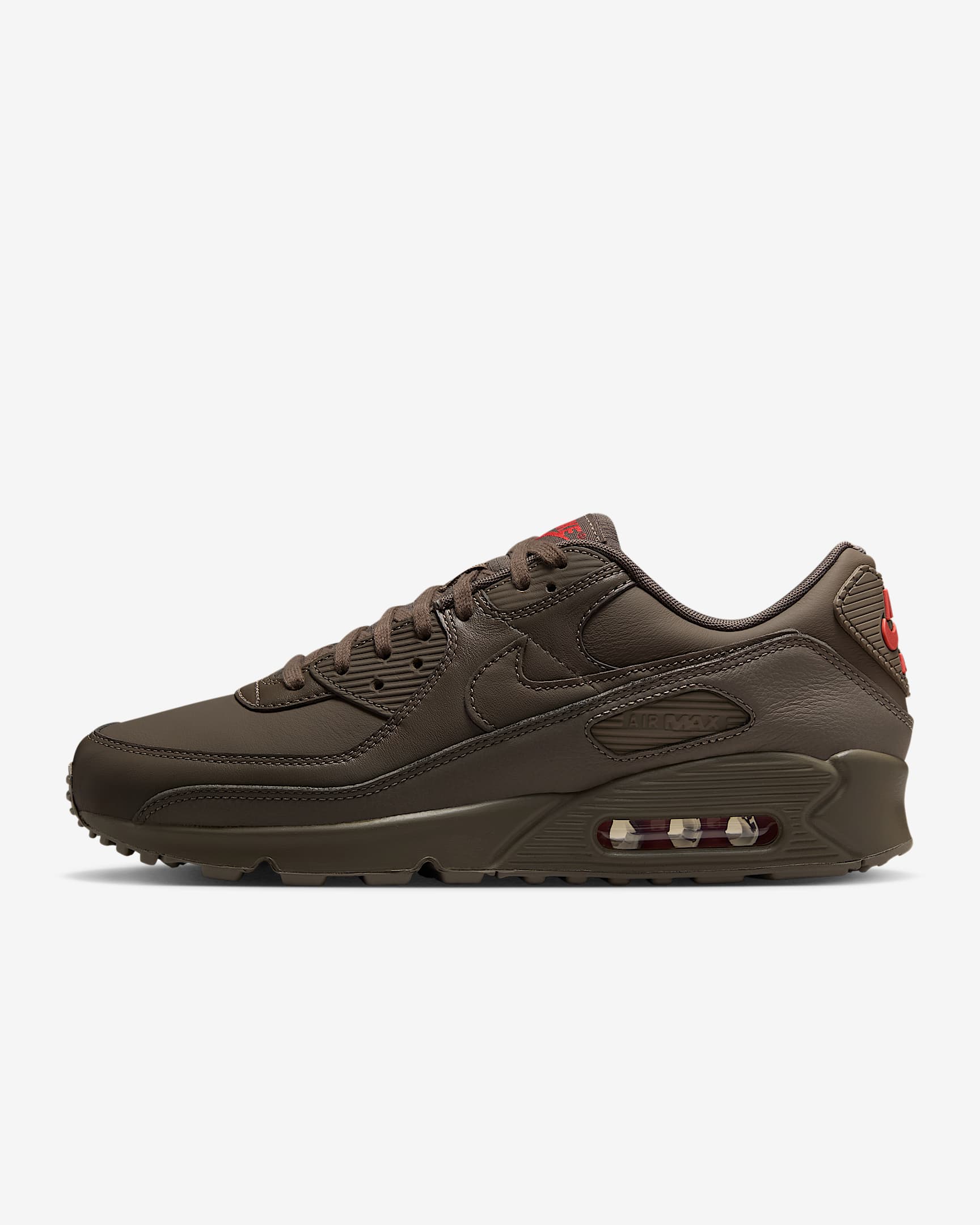 Nike Air Max 90 Essential+ Men's Shoes - Cave Stone/Adobe/Cave Stone
