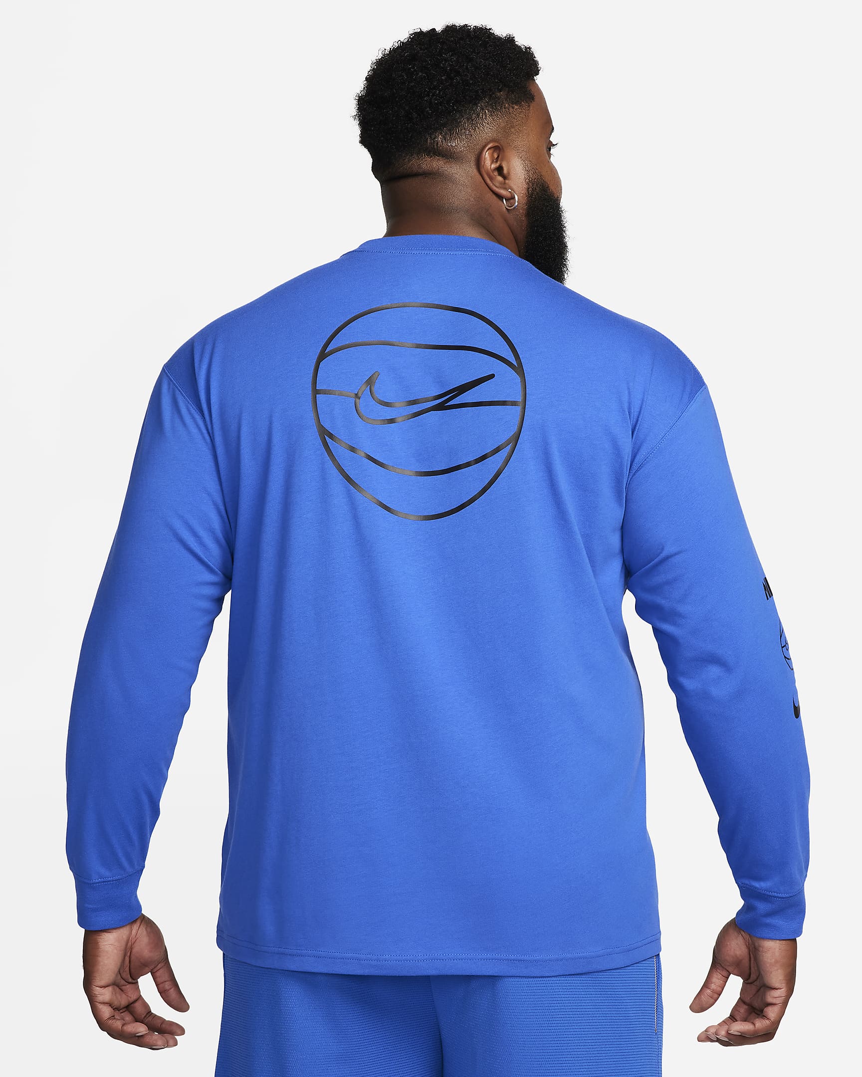 Nike Max90 Men's LongSleeve Basketball TShirt. Nike CA