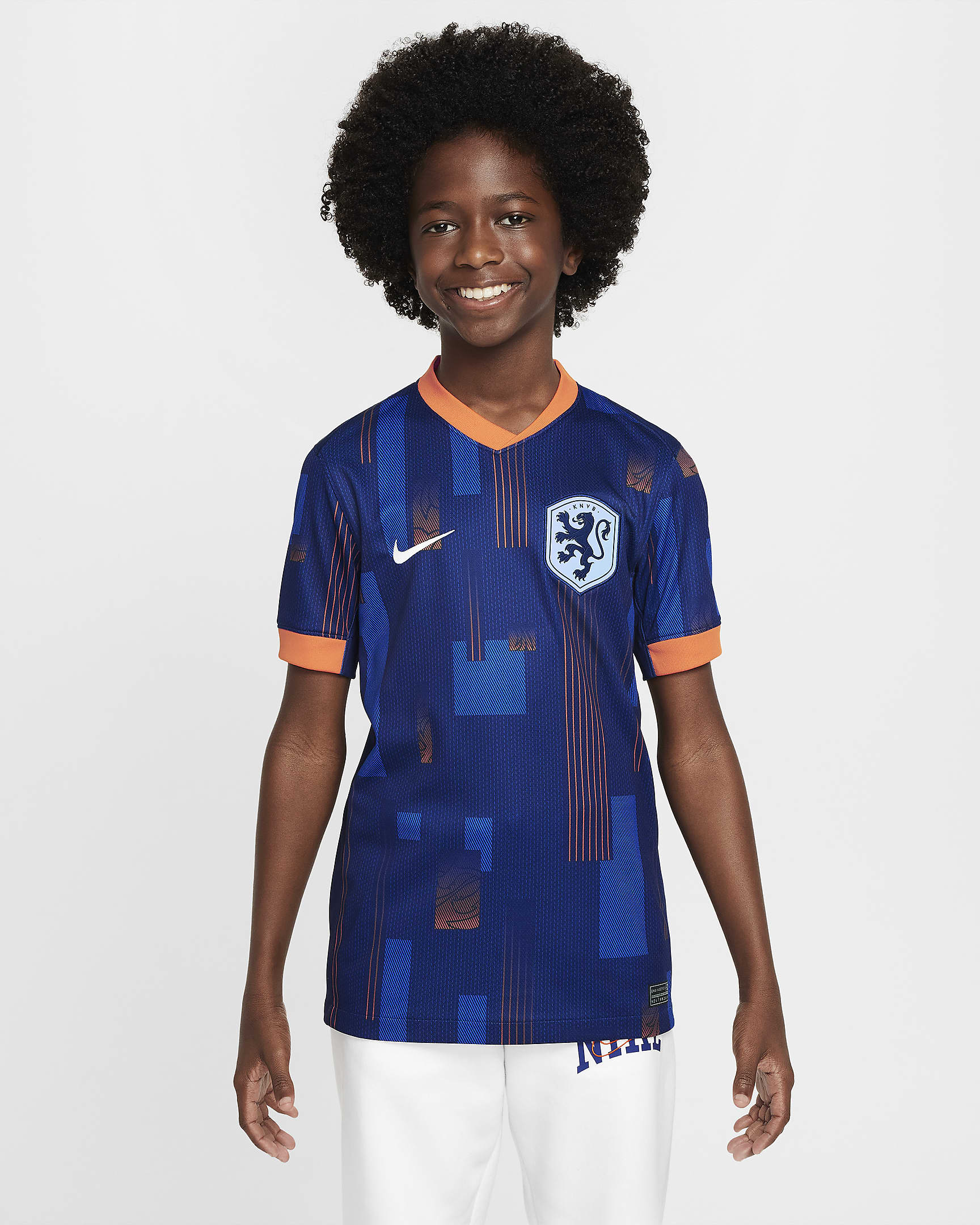 Netherlands (Women's Team) 2024/25 Stadium Away Older Kids' Nike Dri ...