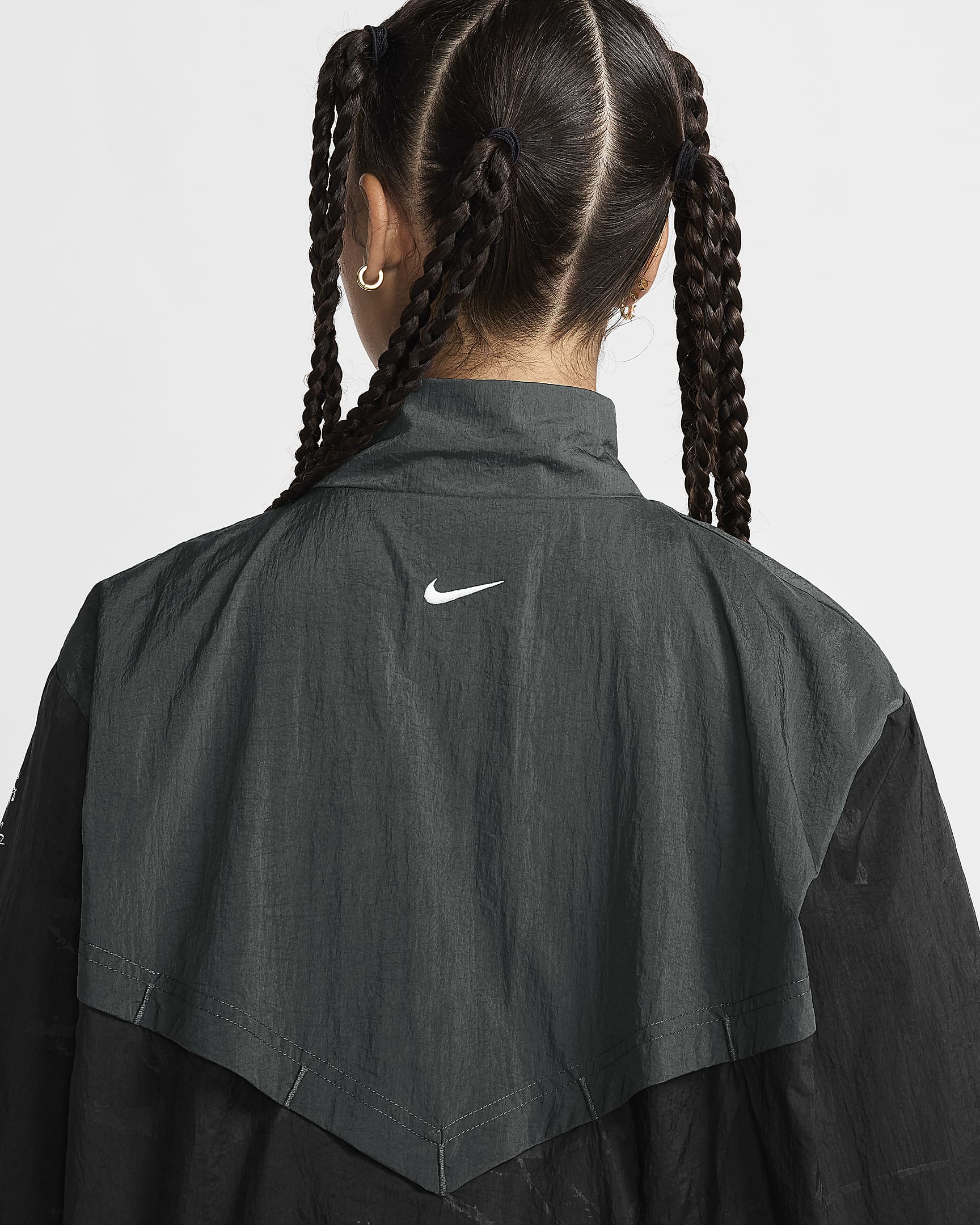 Nike Sportswear Breaking Windrunner Women's Jacket - Black/Anthracite