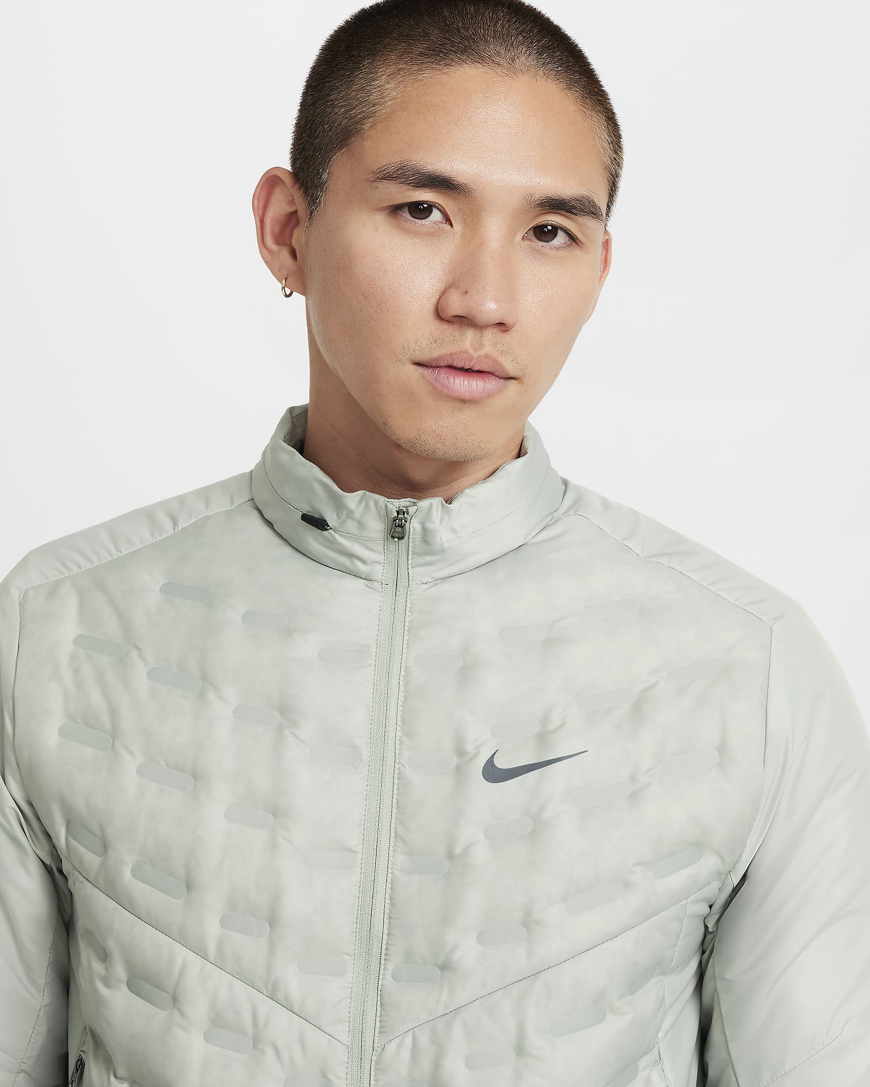 Nike Therma-FIT ADV AeroLoft Men's Repel Down Running Jacket - Jade Horizon