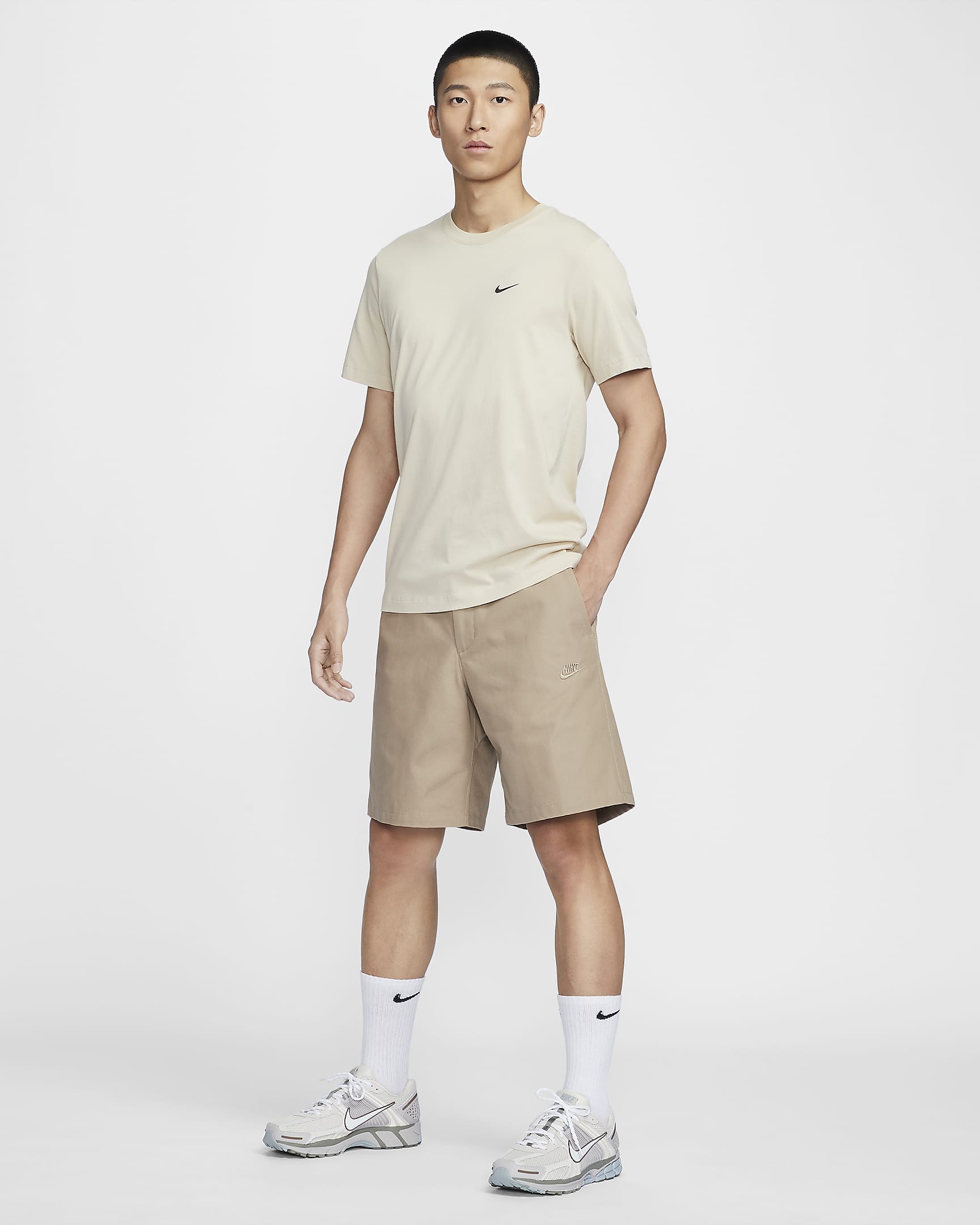 Nike Club Men's Chino Shorts - Khaki/Khaki