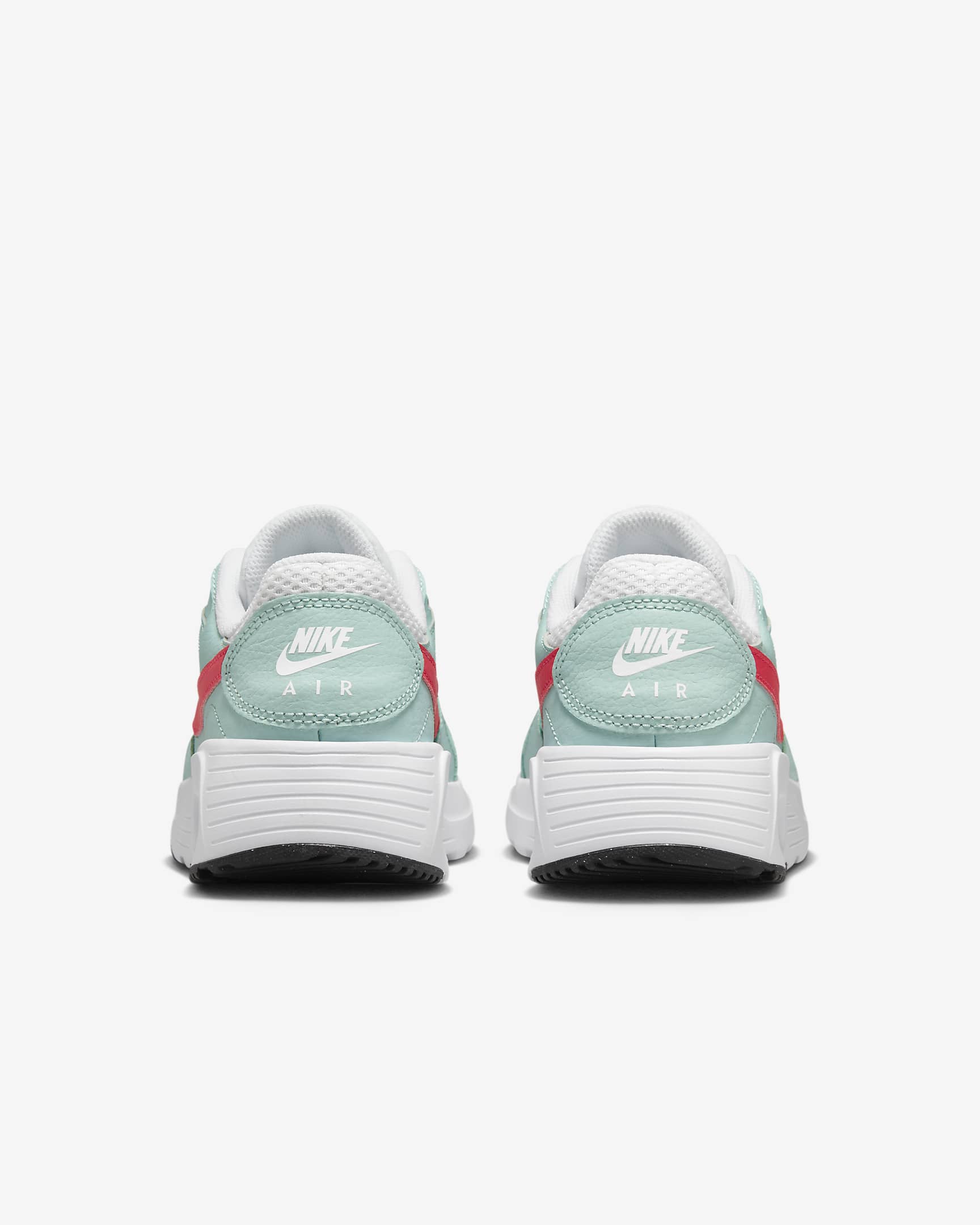 Nike Air Max SC Women's Shoes - White/Jade Ice/Black/Light Fusion Red