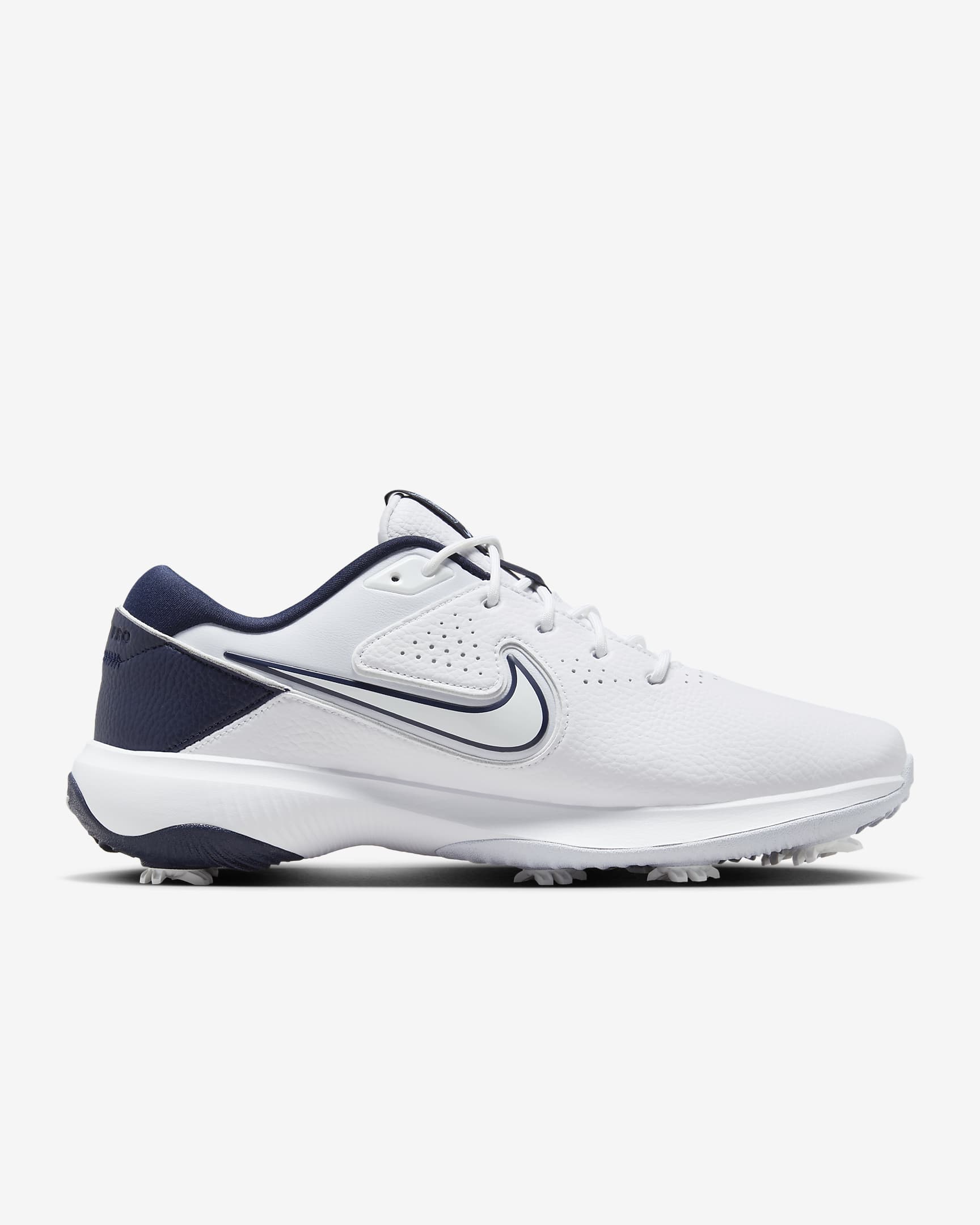 Nike Victory Pro 3 Men's Golf Shoes - White/Obsidian/Aquarius Blue/Football Grey