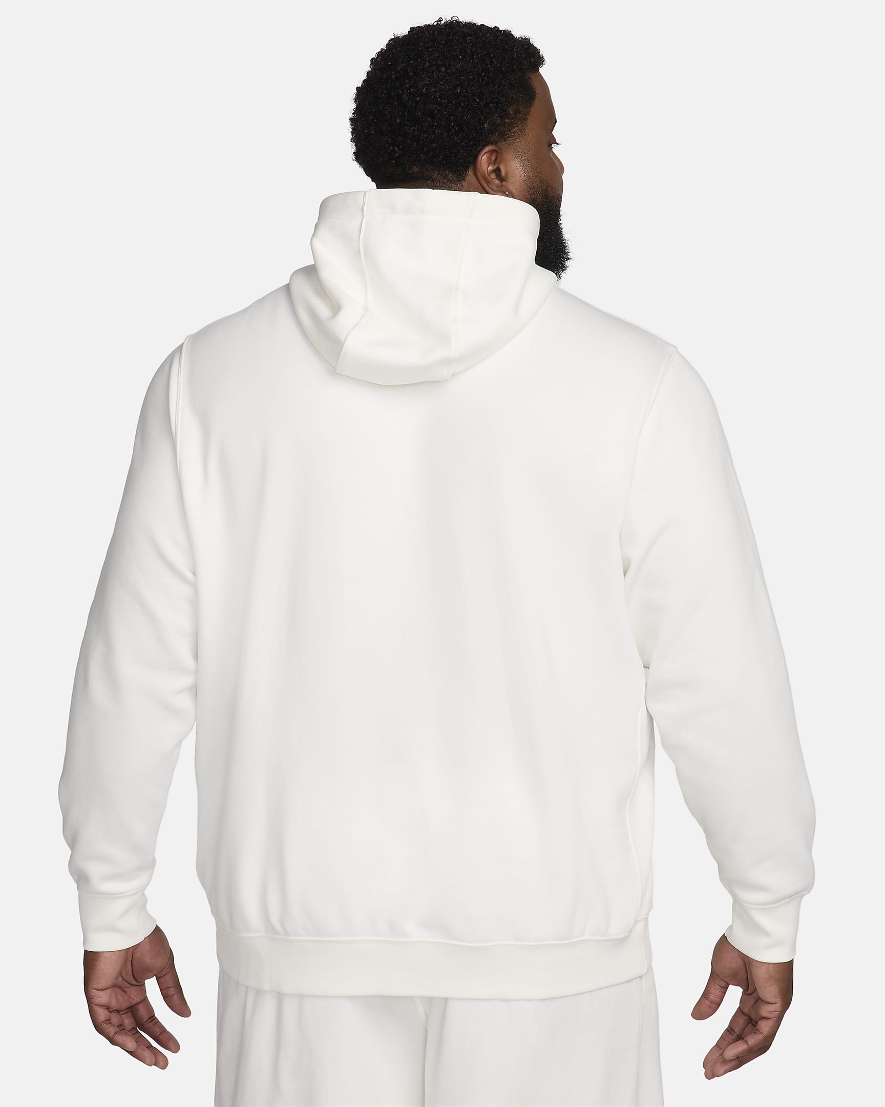 Nike Sportswear Club Fleece Pullover Hoodie - Sail/Sail/White