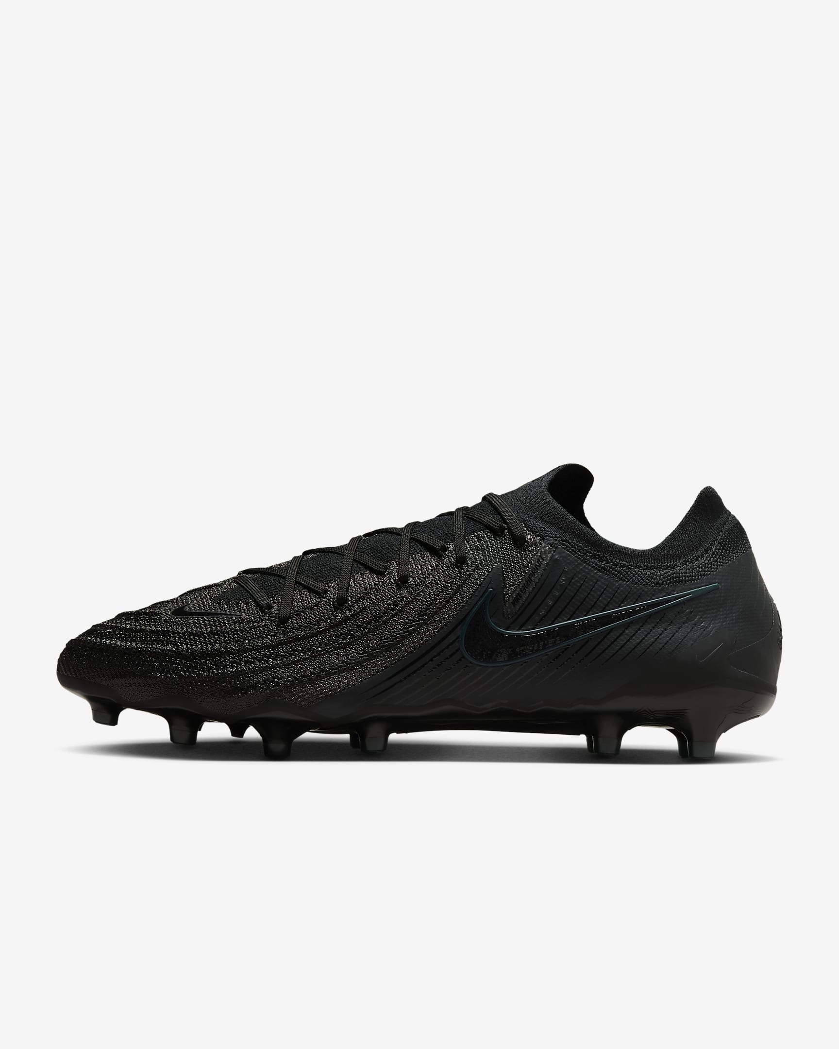 Nike Phantom GX 2 Elite AG Low-Top-Fußballschuh - Schwarz/Deep Jungle/Schwarz