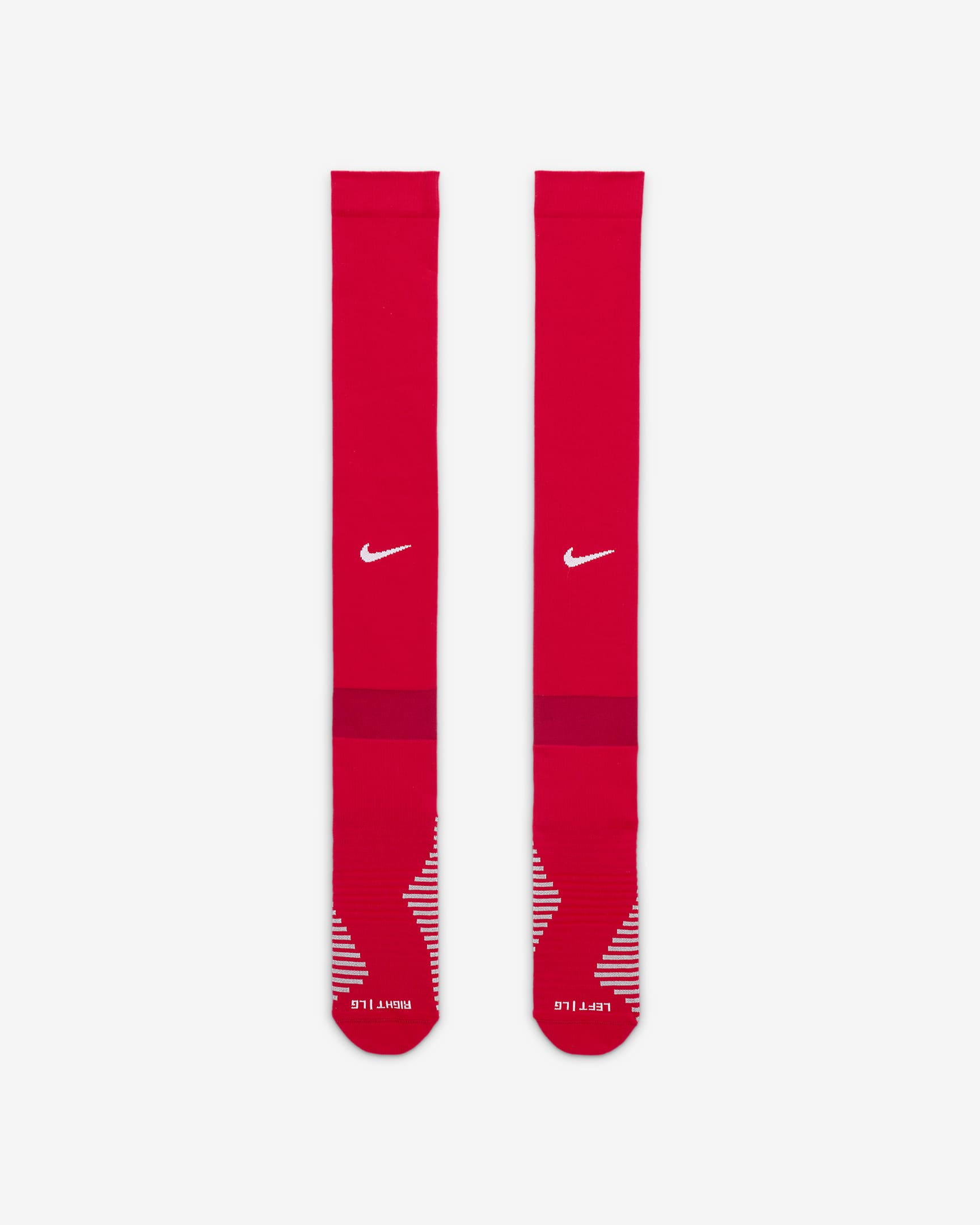 Nike Strike Knee-High Soccer Socks - University Red/Gym Red/White