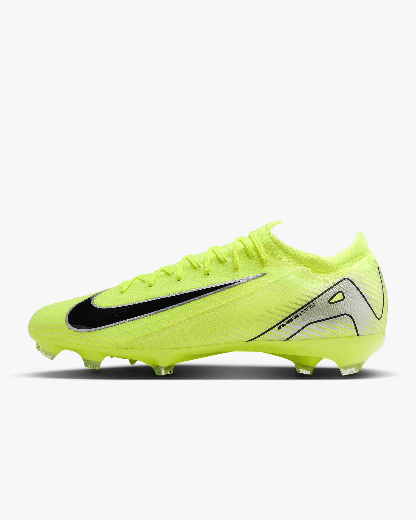 Nike Mercurial Vapor 16 Pro FG Low-Top Football Boot - Volt/Black