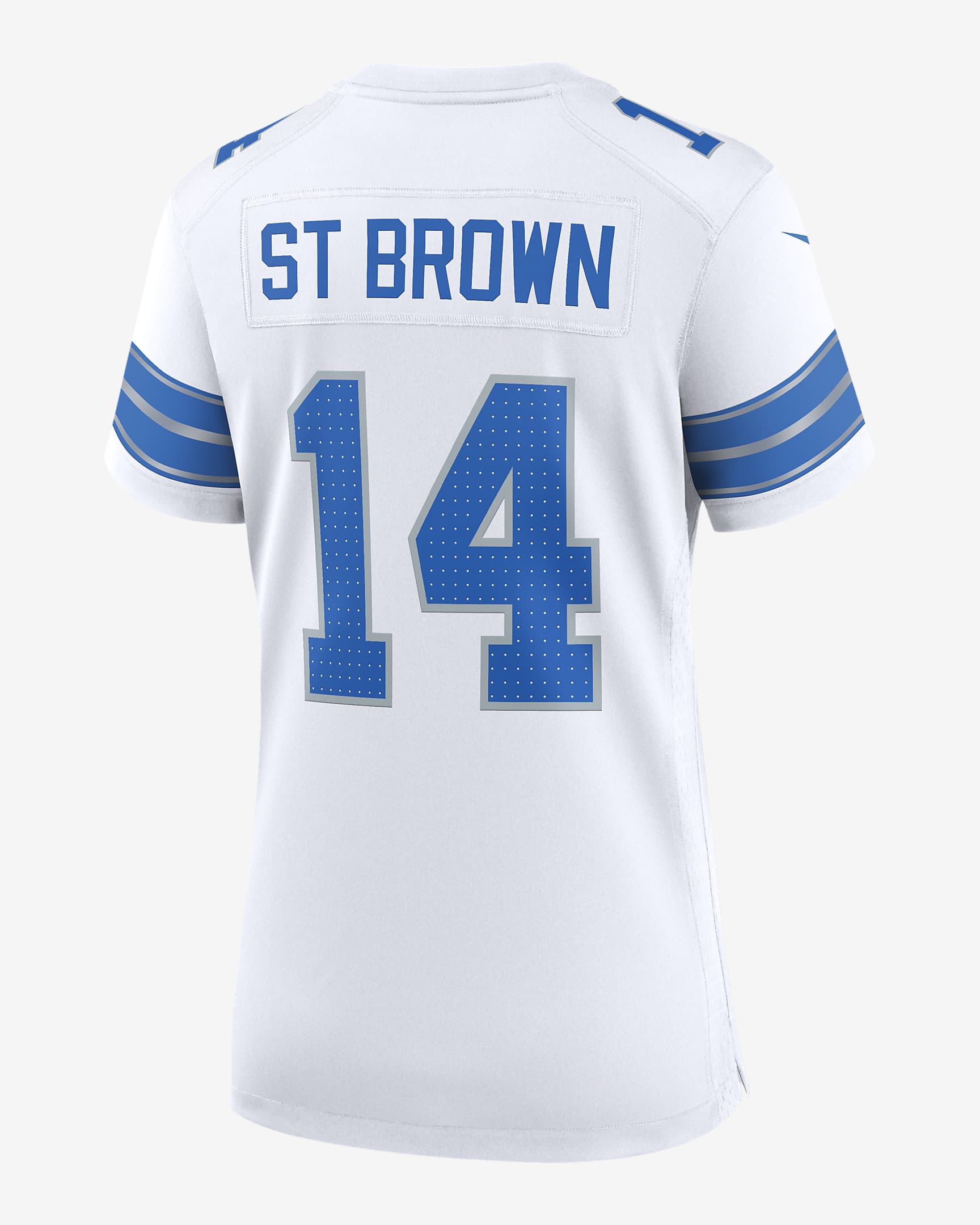 Amon-Ra St. Brown Detroit Lions Women's Nike NFL Game Football Jersey ...