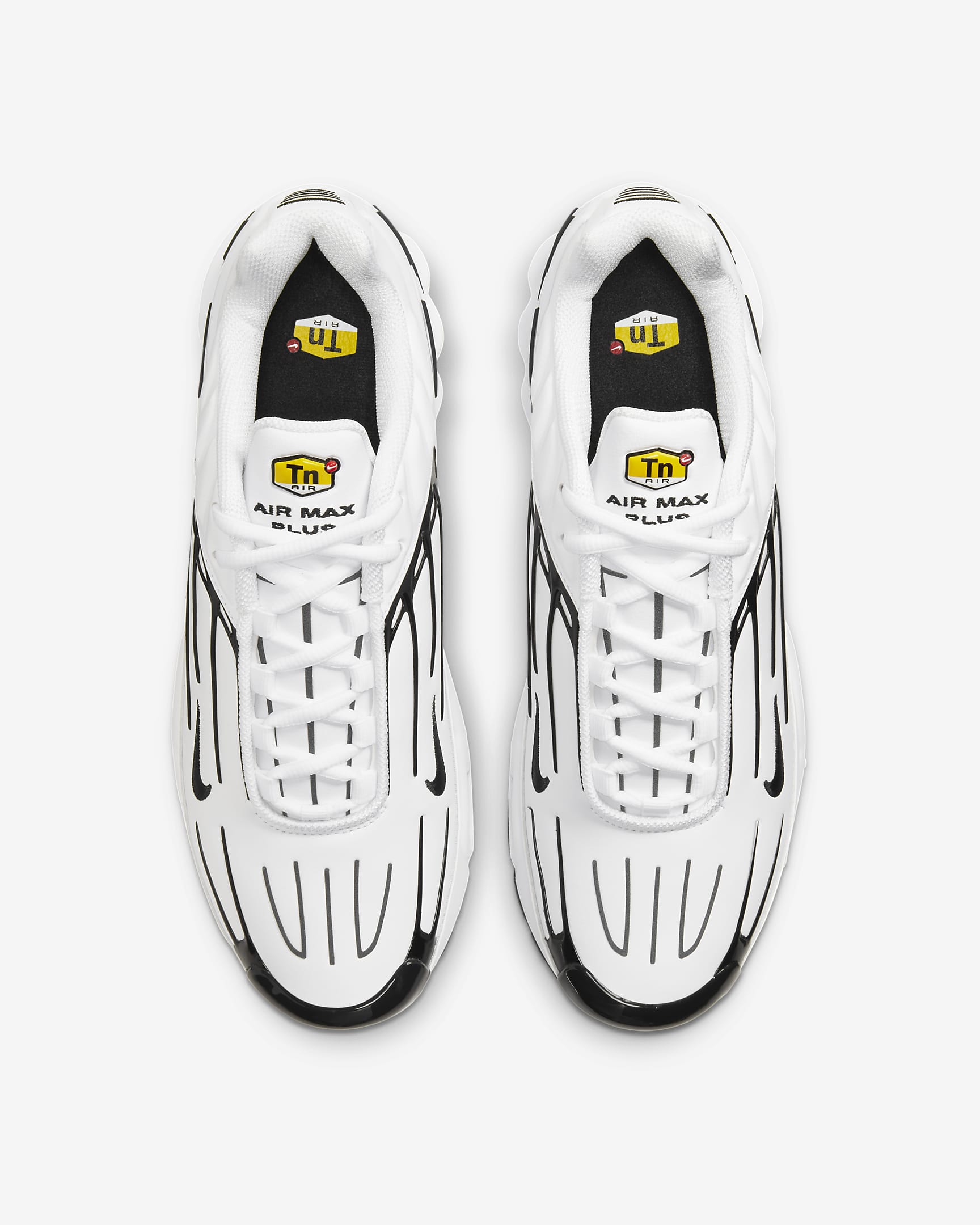 Nike Air Max Plus 3 Men's Shoes - White/White/Chile Red/Black