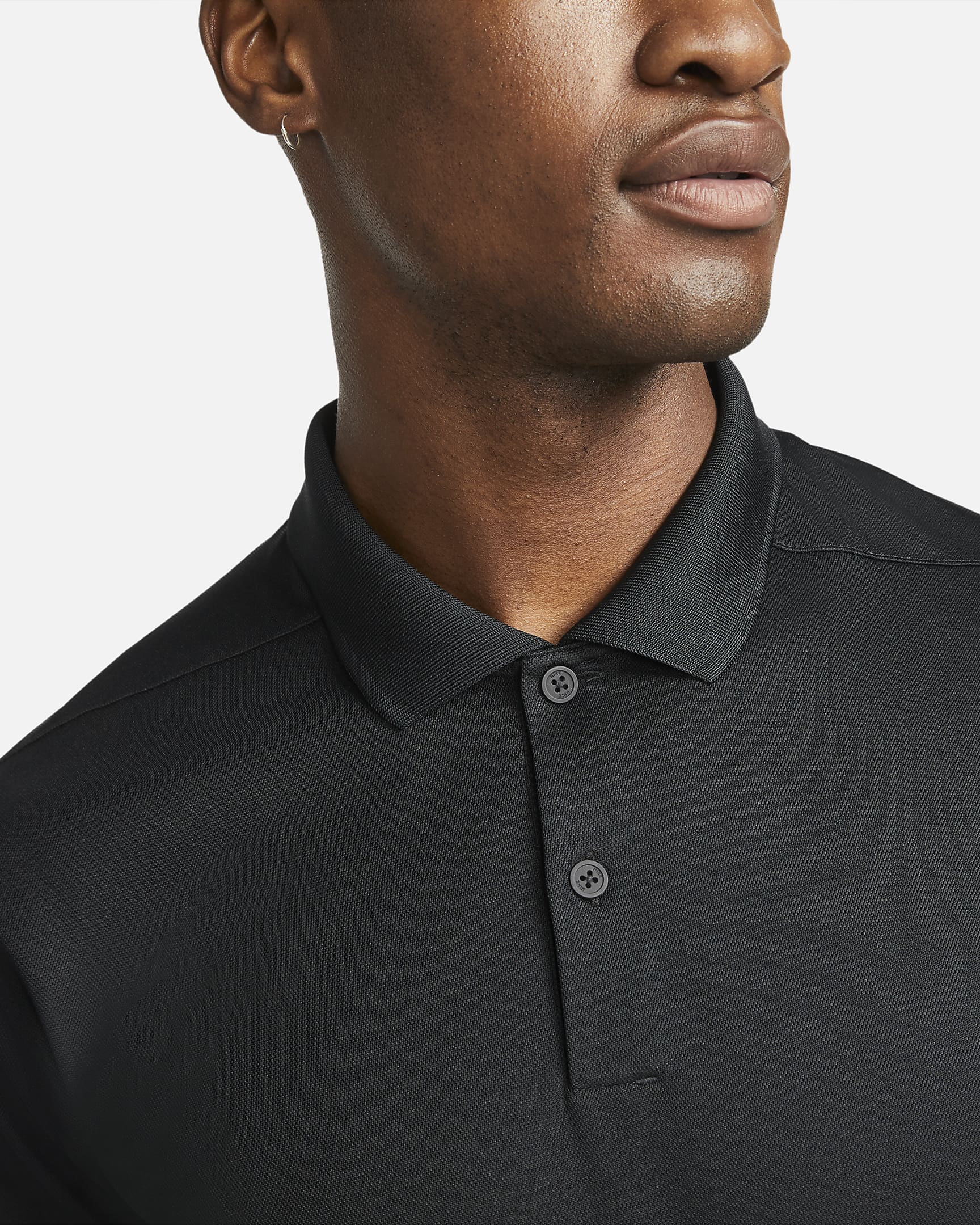 Nike Dri-FIT Victory Polo de golf - Hombre - Negro/Blanco