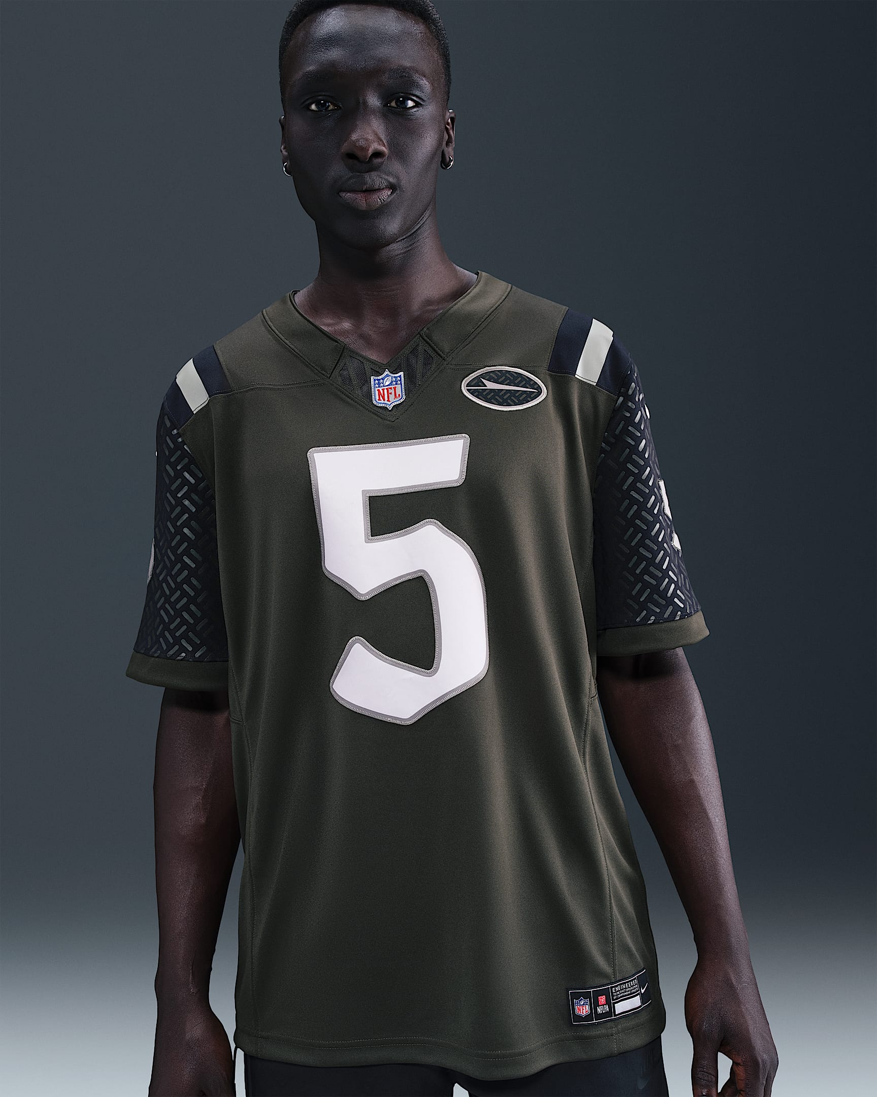 Garrett Wilson New York Jets Rivalries Collection Men's Nike Dri-FIT NFL Limited Jersey - Green