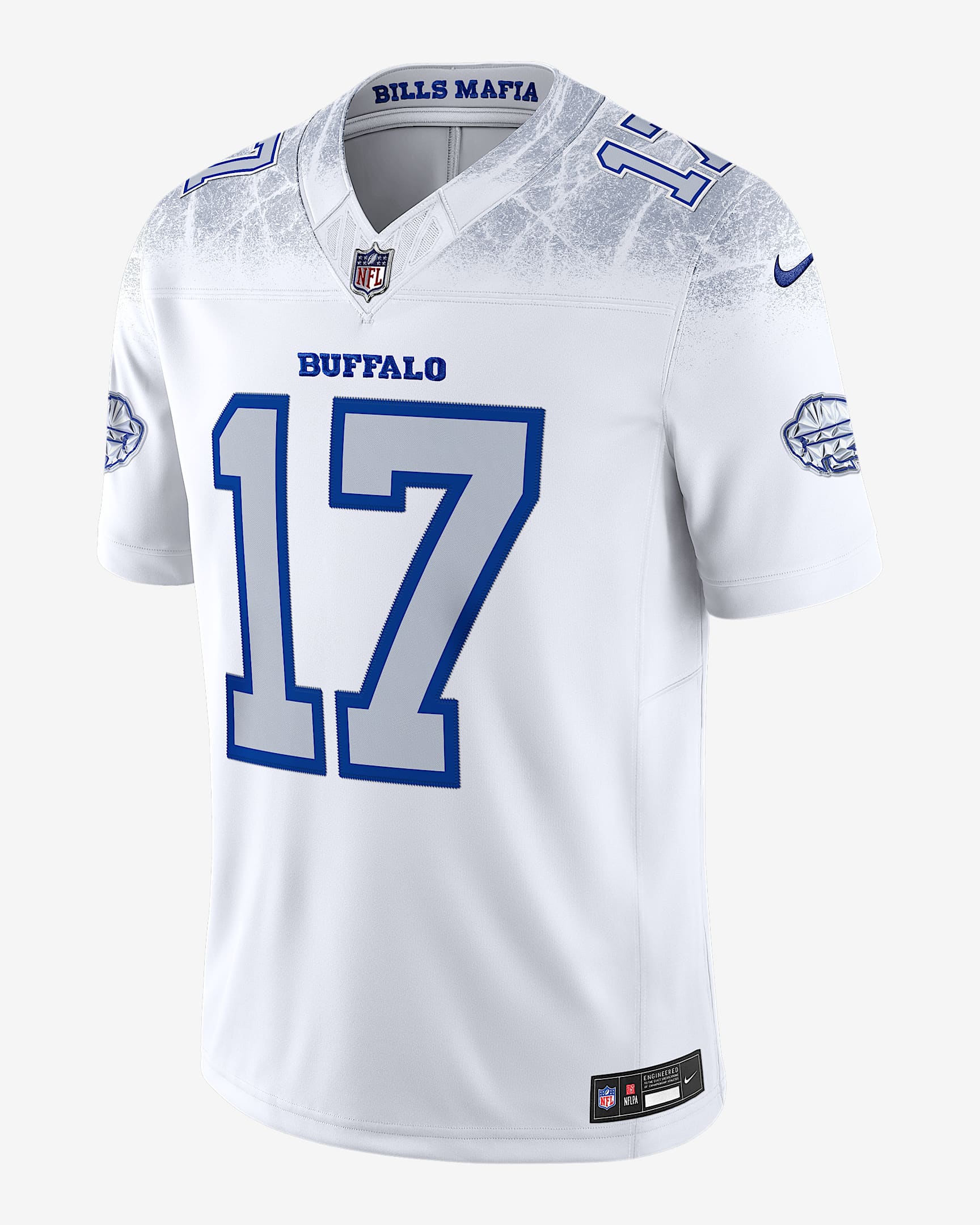 Josh Allen Buffalo Bills Rivalries Collection Men's Nike Dri-FIT NFL Limited Jersey - White