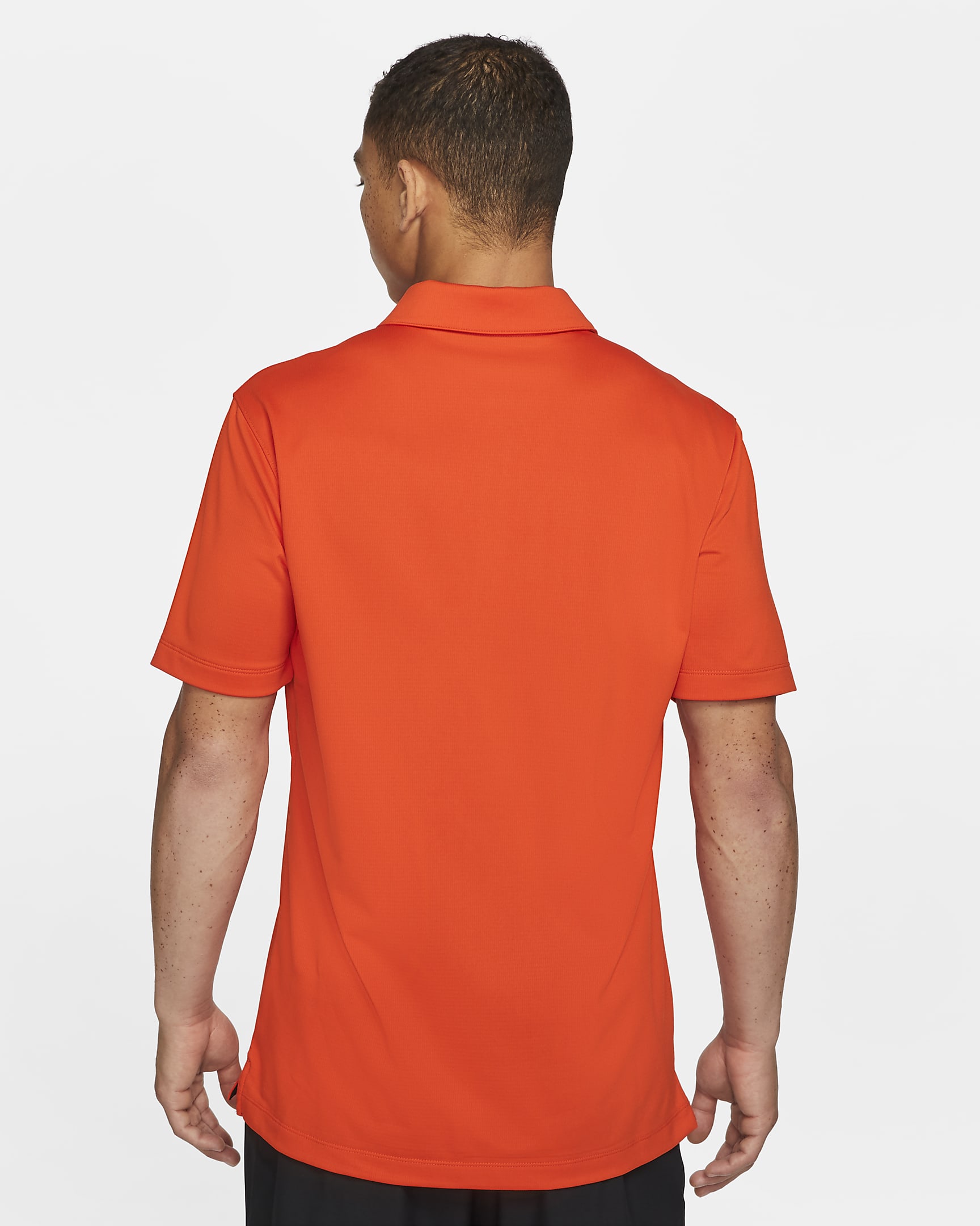 Nike Men's Football Polo - Team Orange/Black/White