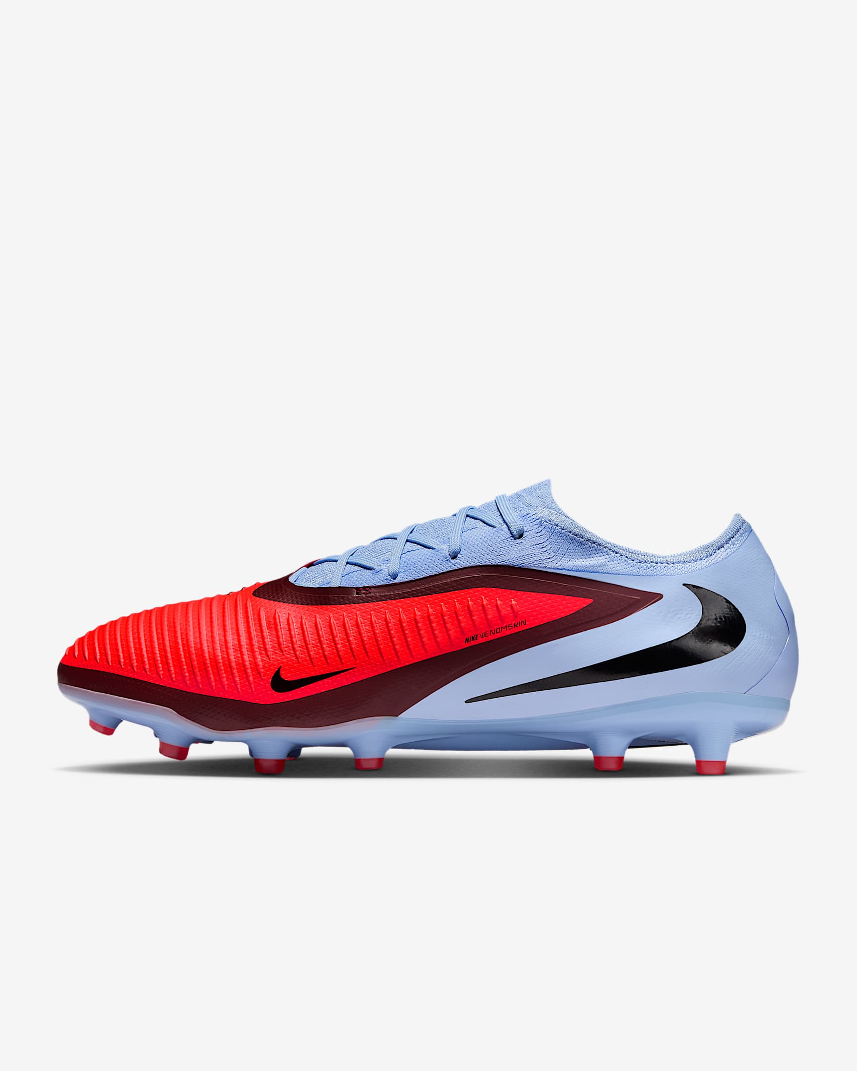 Nike Phantom 6 Low Pro Artificial-Grass Football Boot - Royal Tint/Bright Crimson