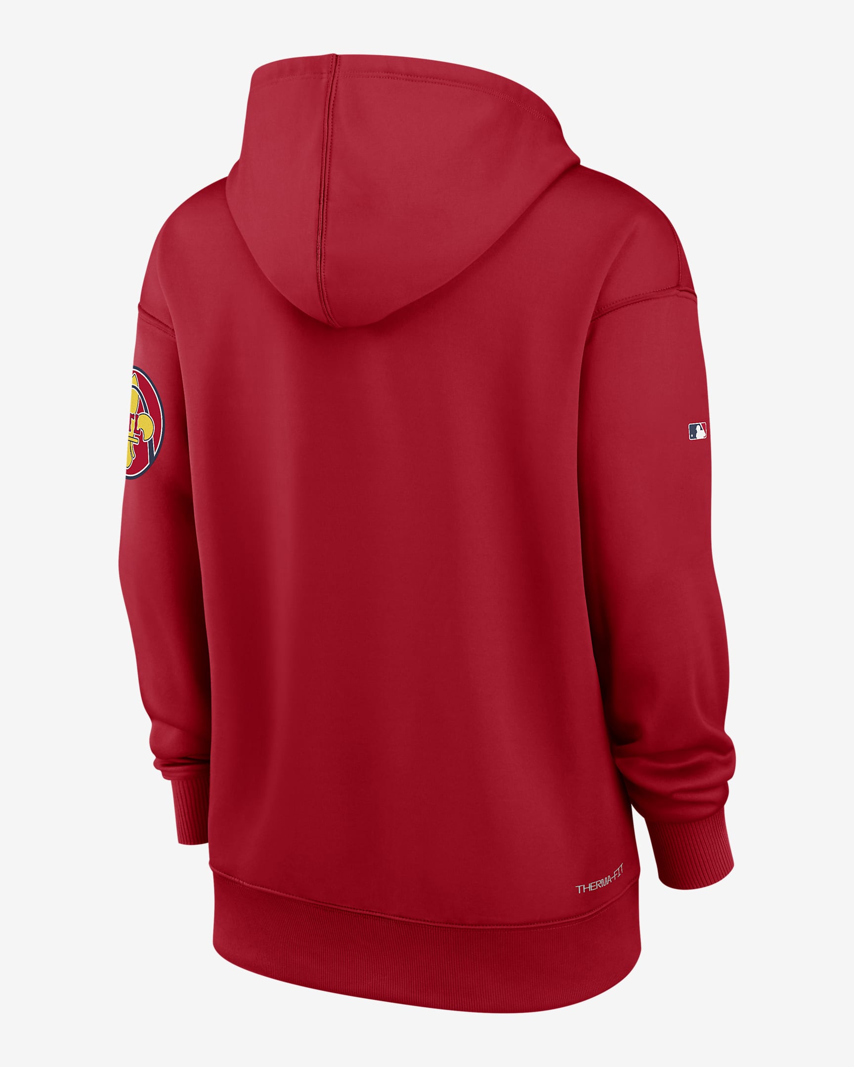 St. Louis Cardinals Authentic Collection City Connect Practice Women's Nike Dri-FIT MLB Pullover Hoodie - Red