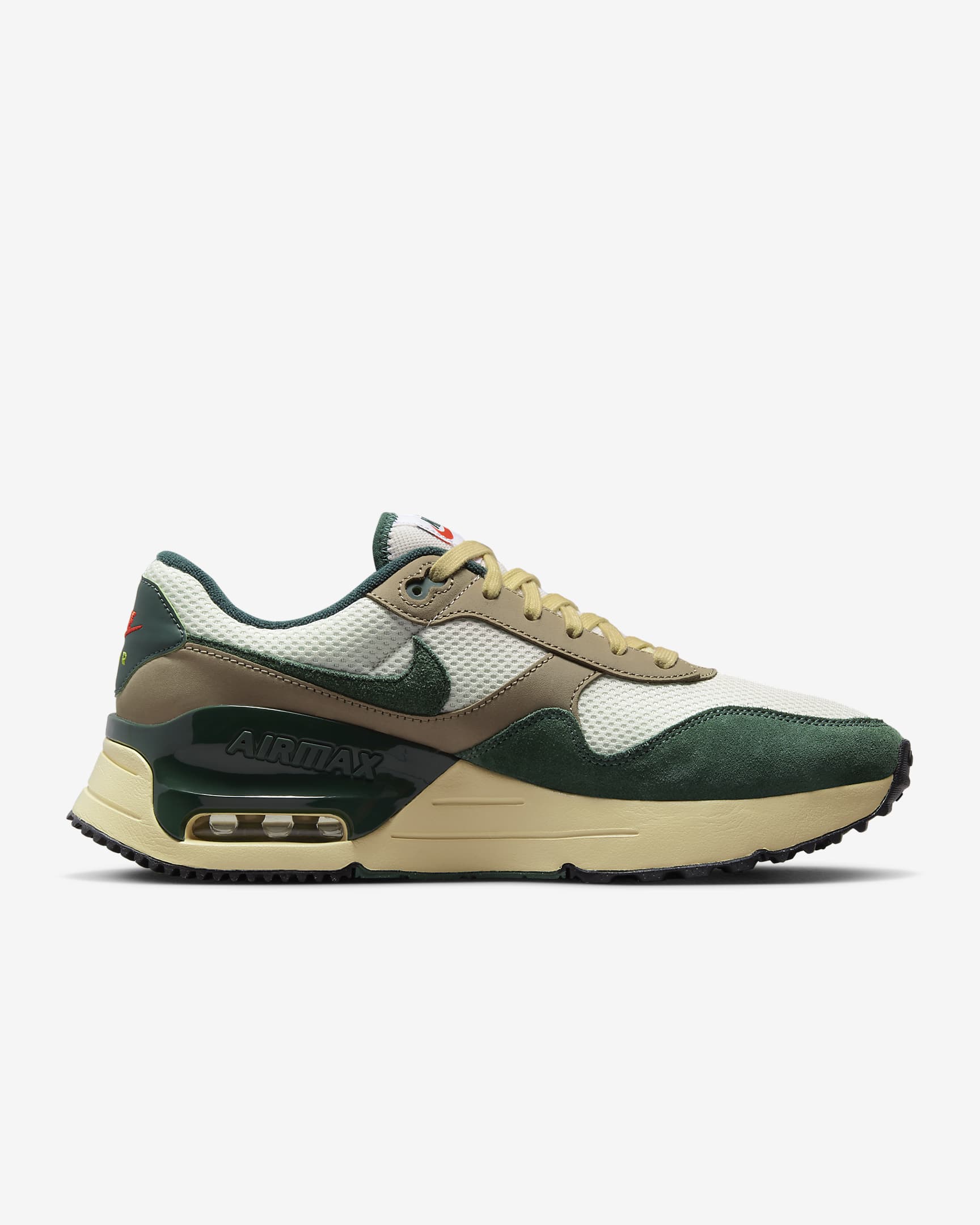 Nike Air Max SYSTM Men's Shoes - Sail/Pro Green/Khaki/Noble Green