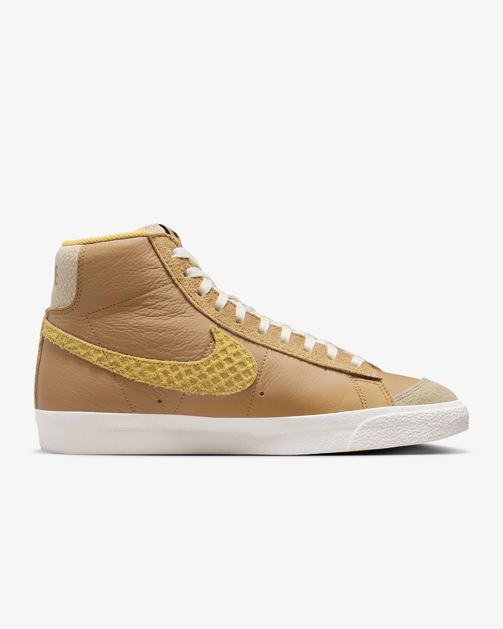 Nike Blazer Mid '77 Vintage Men's Shoes - Wheat/Team Gold/Black/Vivid Sulfur