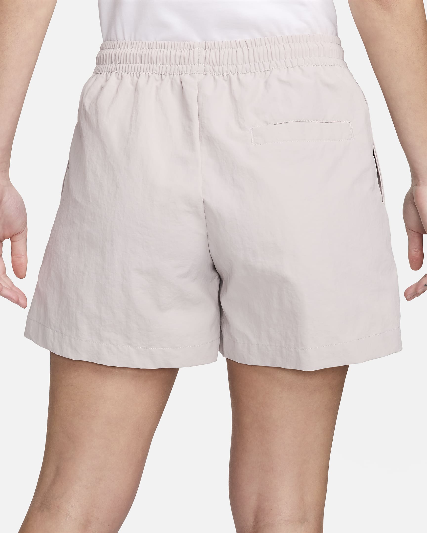 Short taille mi-haute 12,5 cm Nike Sportswear Everything Wovens pour femme - Platinum Violet/Sail