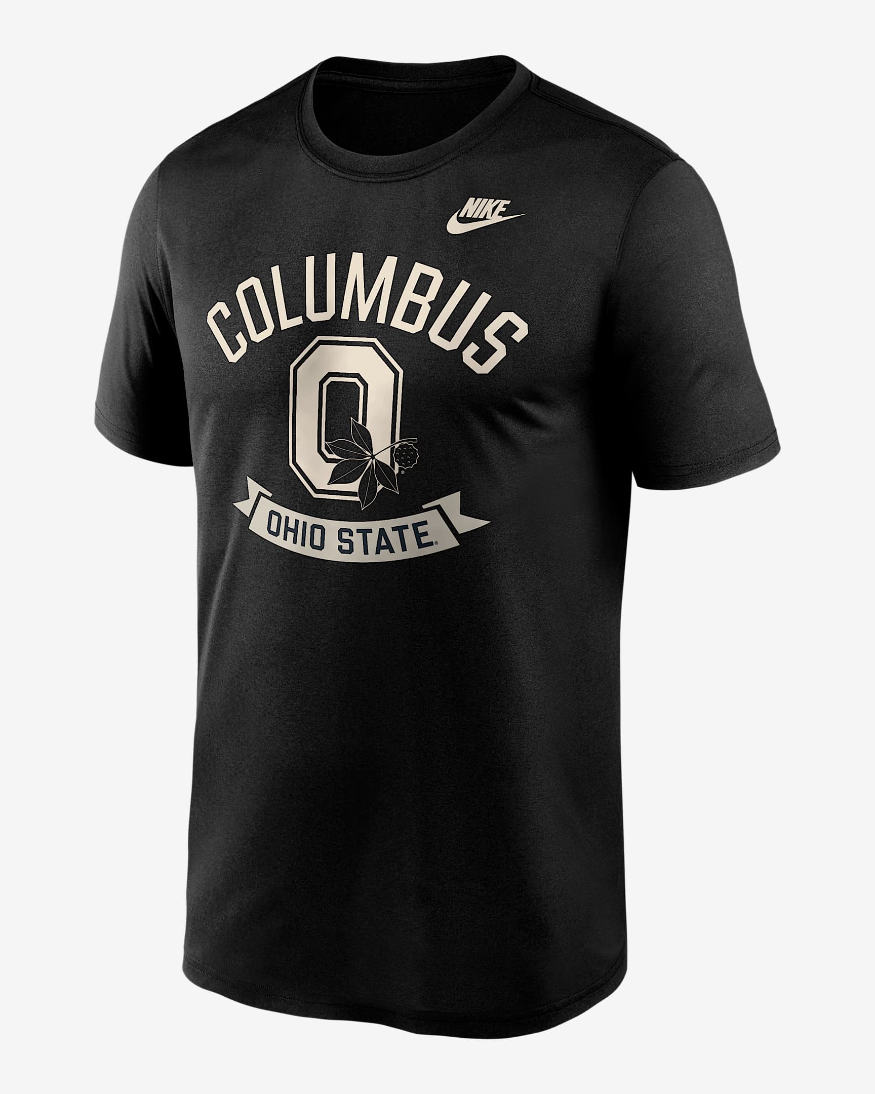 Ohio State Hometown Legend Men's Nike Dri-FIT College T-Shirt - Black