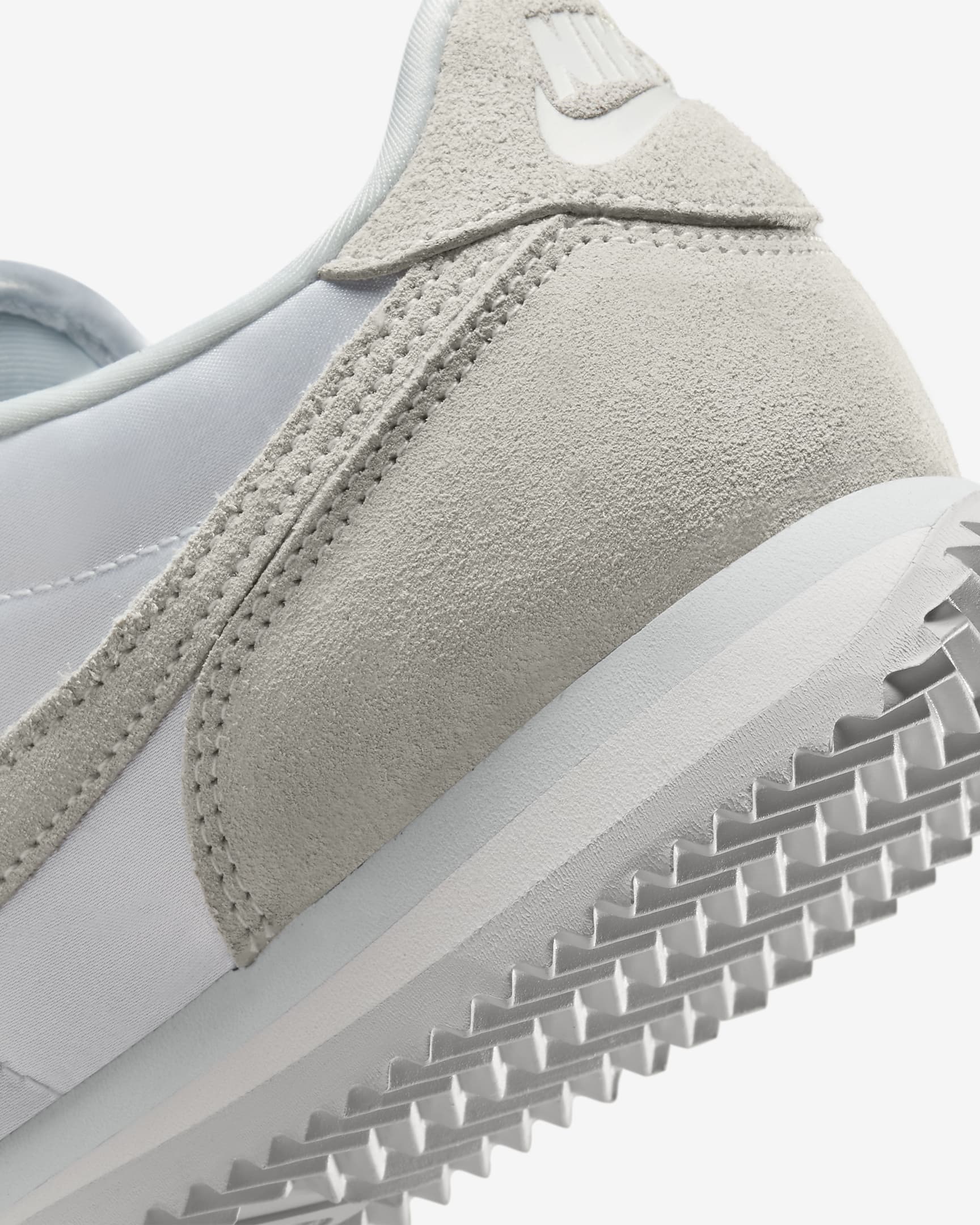 Nike Cortez Textile 女鞋 - Pure Platinum/Platinum Tint/Pure Platinum