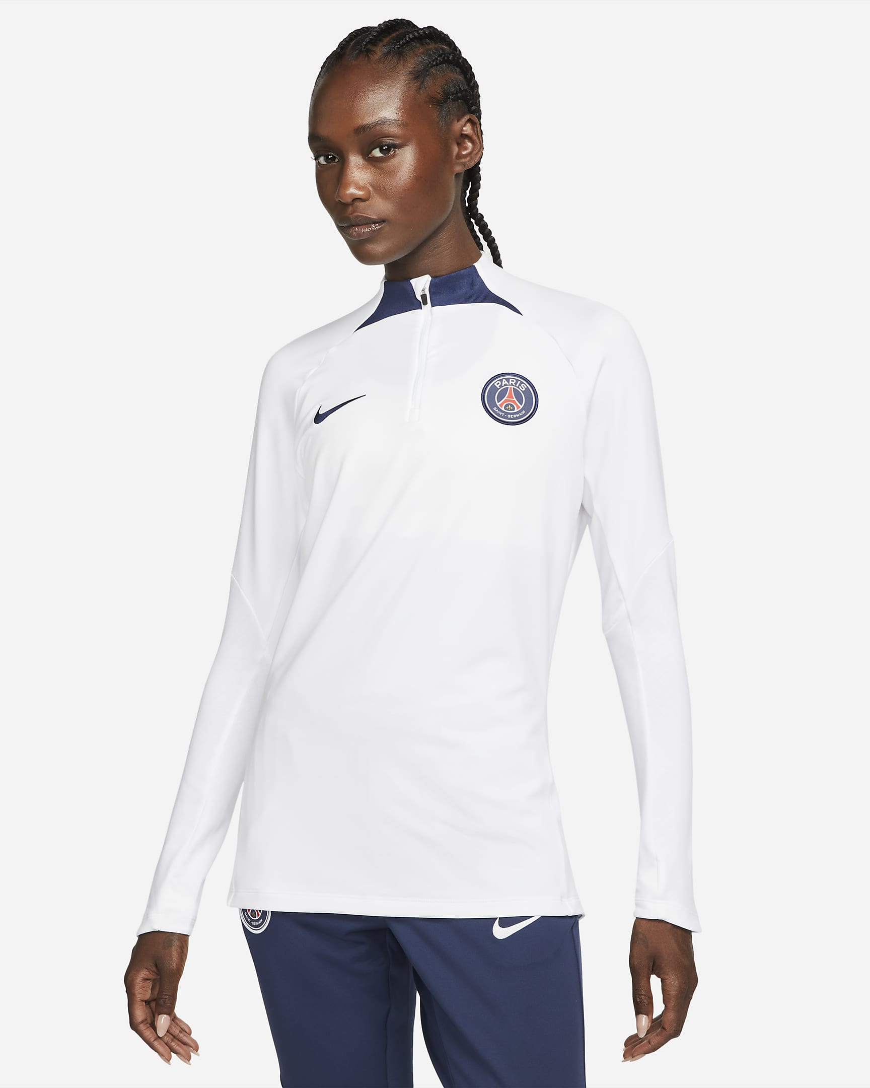 Paris Saint-Germain Strike Women's Nike Dri-FIT Soccer Drill Top. Nike.com