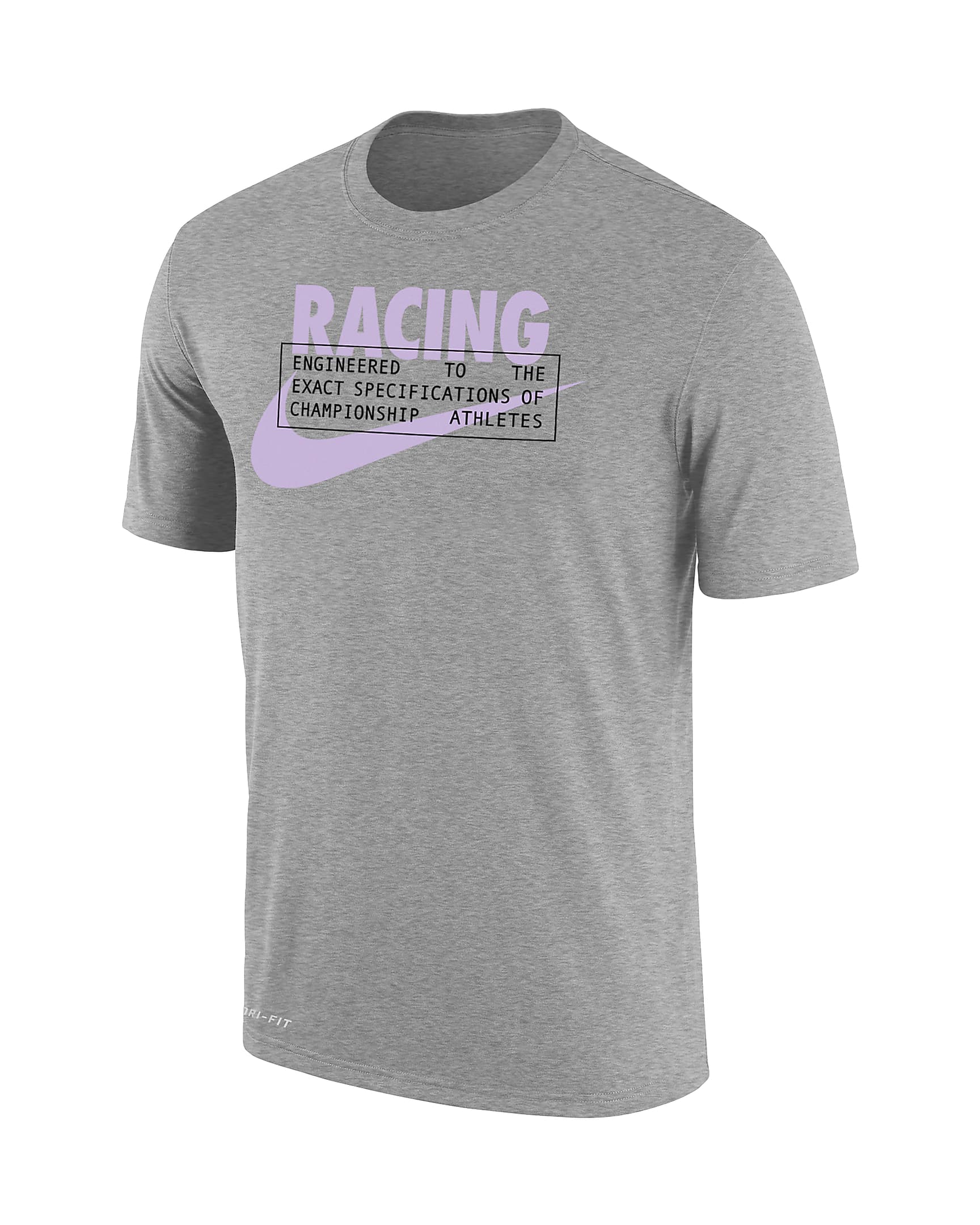 Racing Louisville Men's Nike Dri-FIT Soccer T-Shirt - Dark Grey Heather