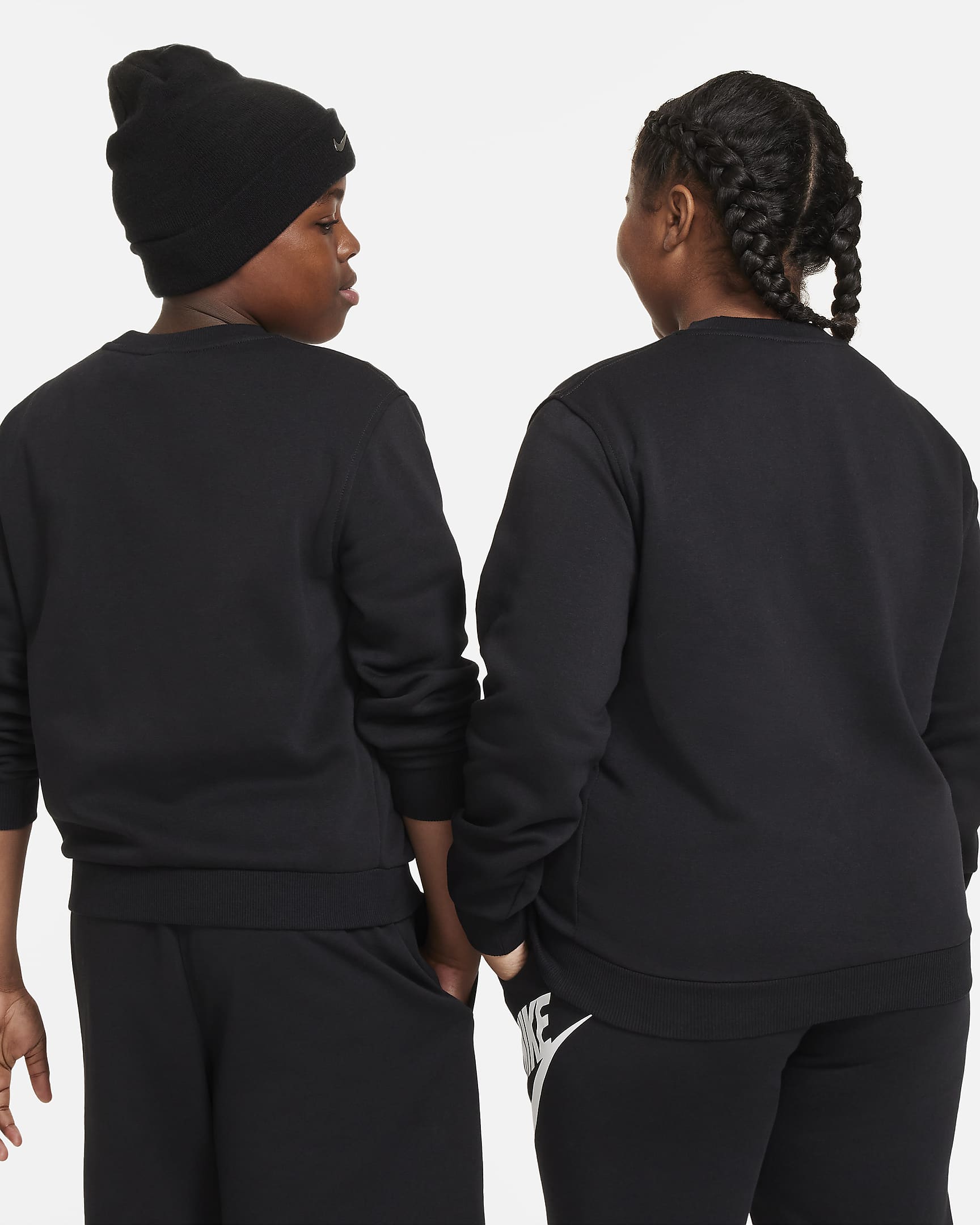 Nike Sportswear Club Fleece Big Kids' Sweatshirt (Extended Size). Nike.com