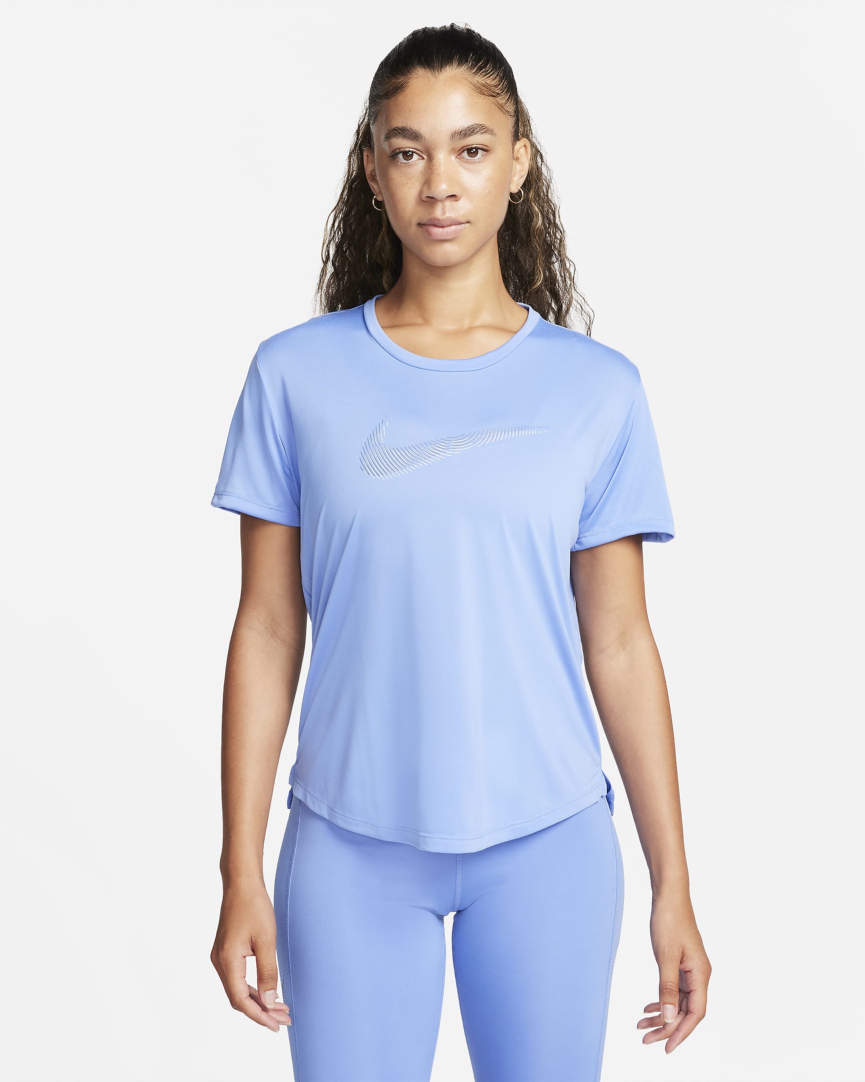 Nike Dri Fit Swoosh Womens Short Sleeve Running Top Nike Uk