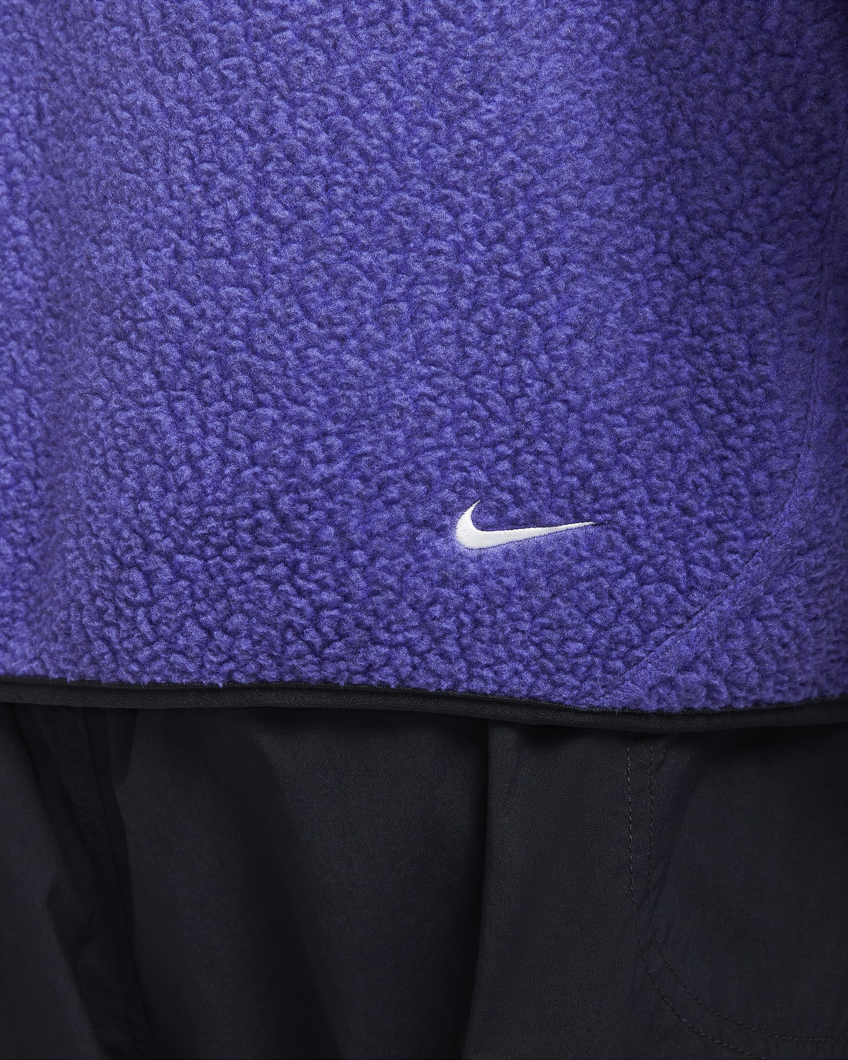 Nike ACG "Arctic Wolf" Men's Full-Zip Top - Persian Violet/Black/Summit White