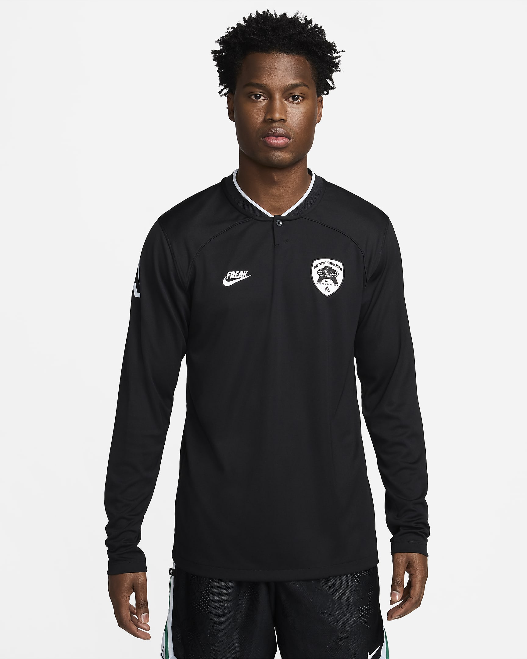 Giannis Men's Dri-FIT Long-Sleeve Basketball Top. Nike AU