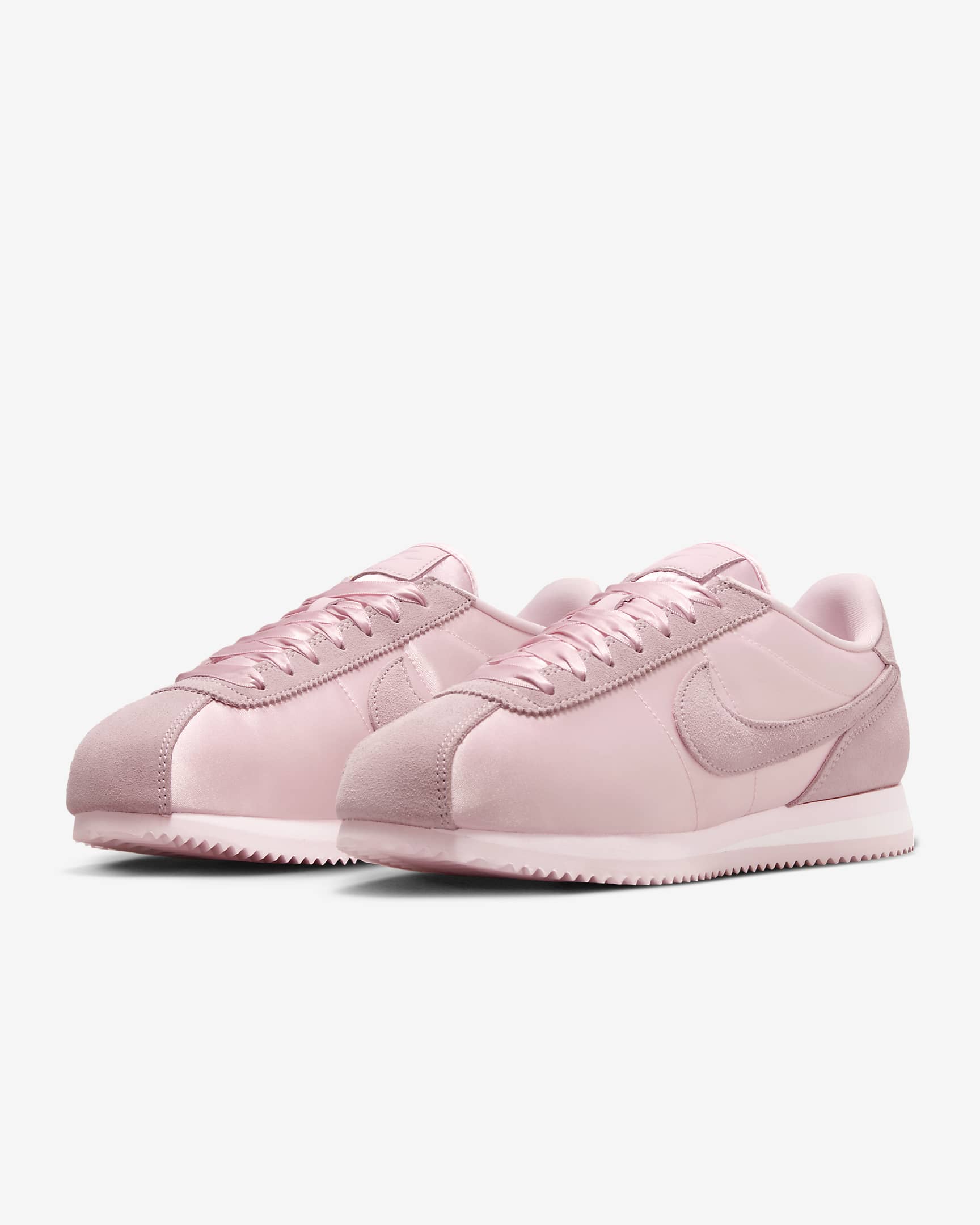 Nike Cortez Textile Women's Shoes - Medium Soft Pink/Pink Ice/Medium Soft Pink